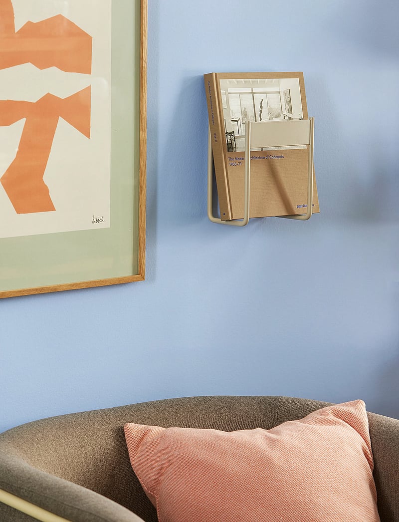 Hübsch - Inbetween Magazine Holder - ajakirja hoidik - light grey - 0
