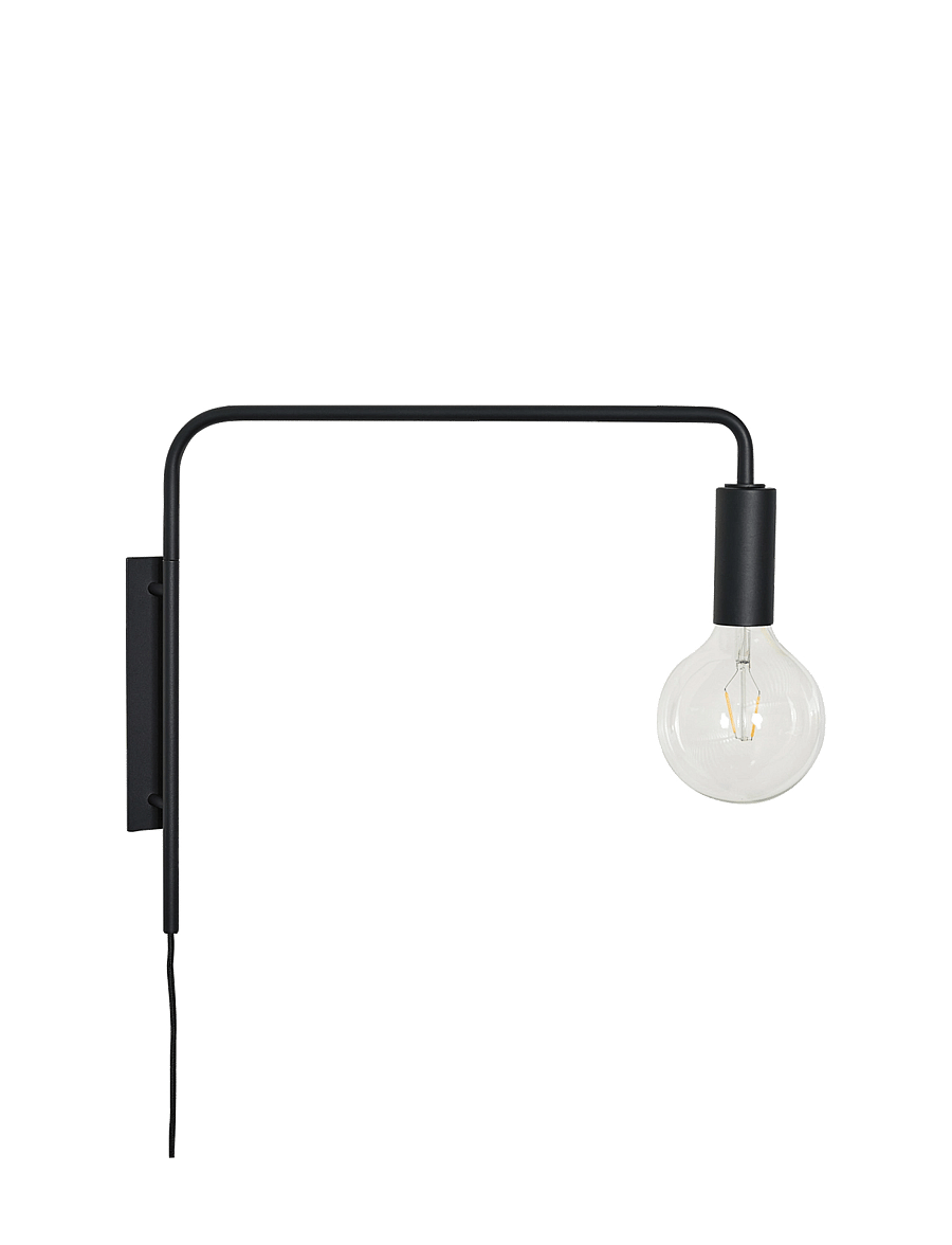 Hübsch - Serendipity Wall Light - seinalambid - black - 1