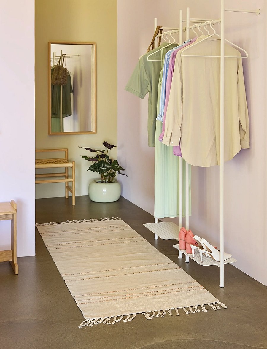 Hübsch - Nobly Clothing Rack Light grey - light grey - 4