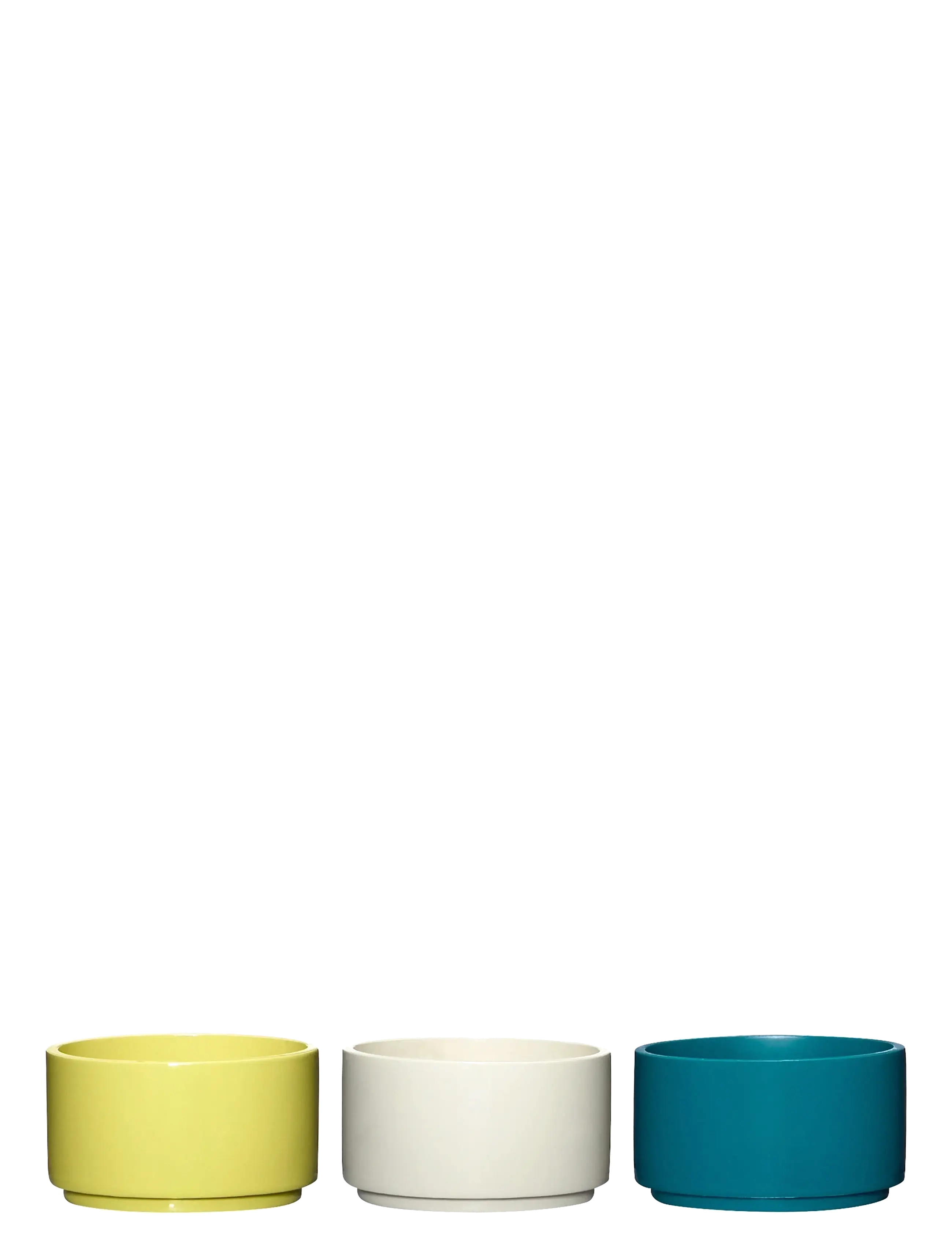Hübsch Kanso Storage Box Multicolour (Set Of 3), Mini Boxes, Multi/mønstret, Str: 8X5CM