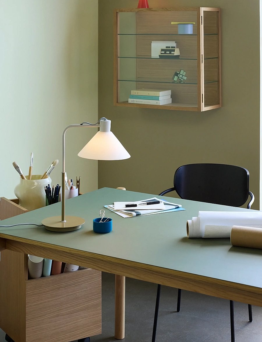 Hübsch - Kanso Storage Box Multicolour (set of 3) - minikarbid - blue,light grey,yellow - 4