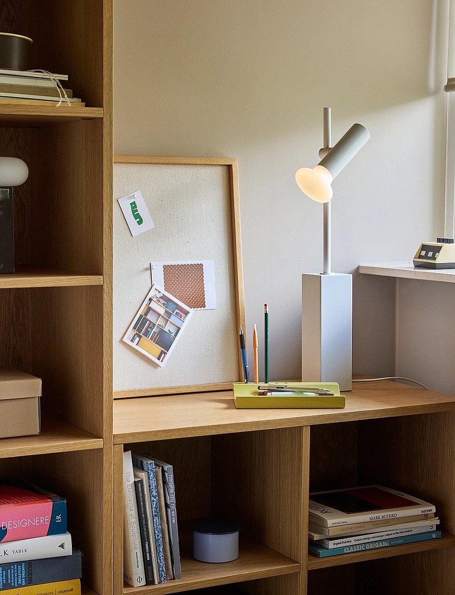 Hübsch - Kanso Desk Organiser Yellow - yellow - 0