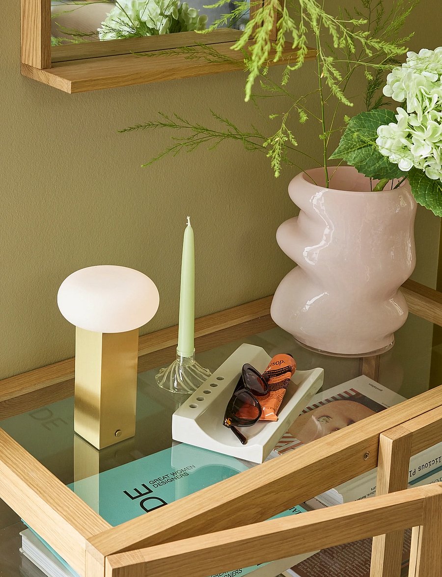 Hübsch - Kanso Desk Organiser Light grey - light grey - 4