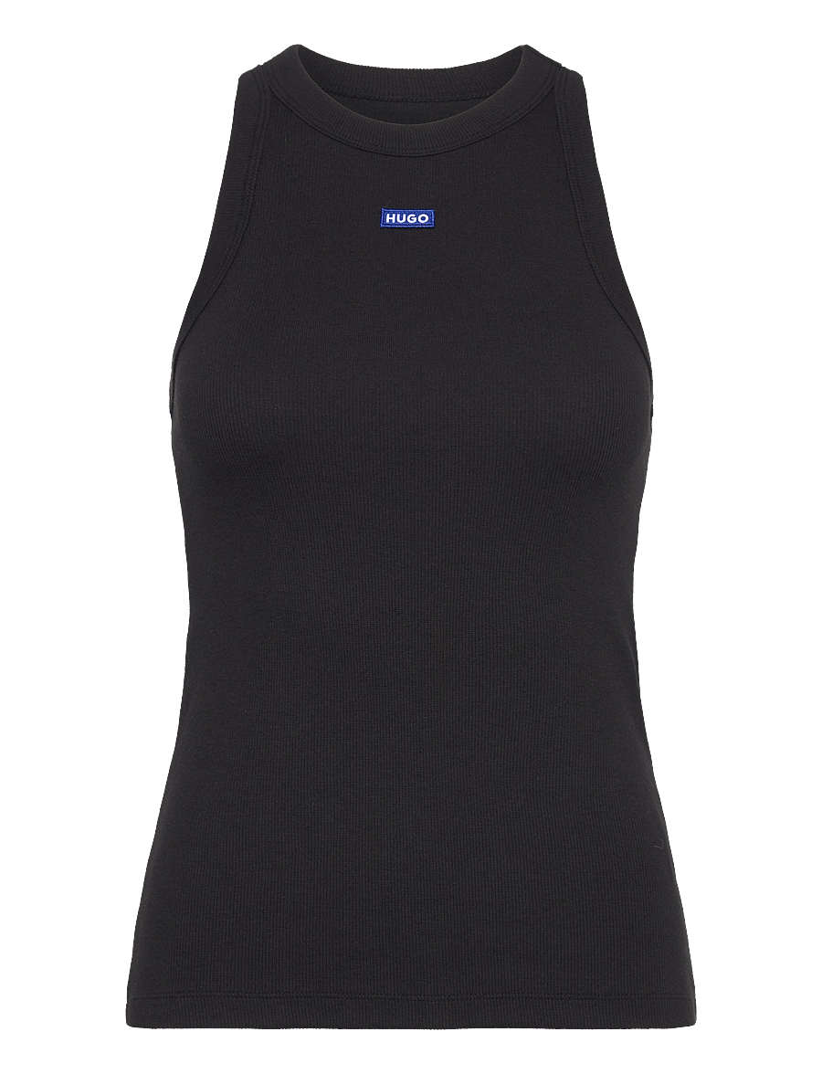 HUGO BLUE - Easy Tank_B - sleeveless tops - black - 1