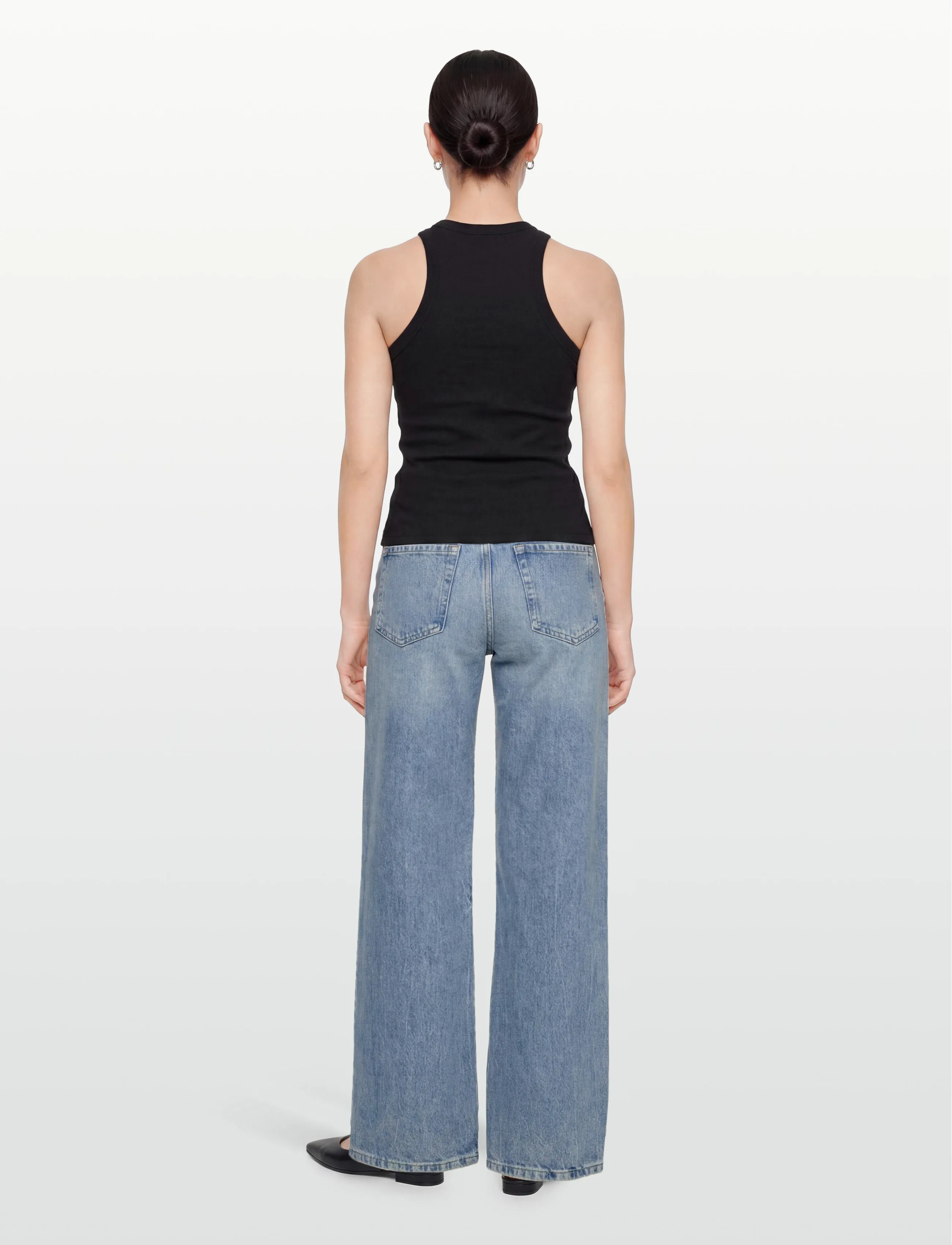HUGO BLUE - Easy Tank_B - hihattomat paidat - black - 4