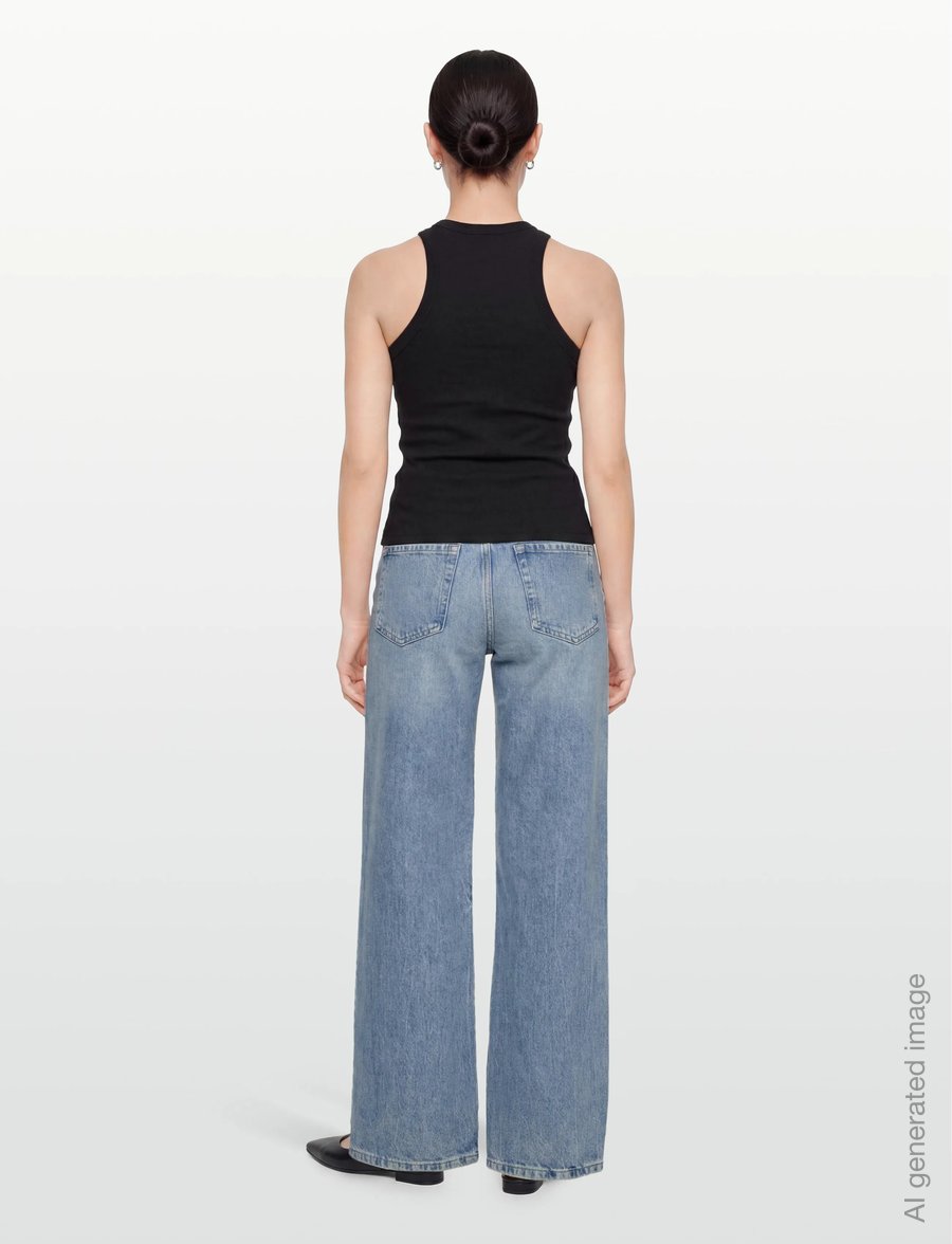 HUGO BLUE - Easy Tank_B - sleeveless tops - black - 4
