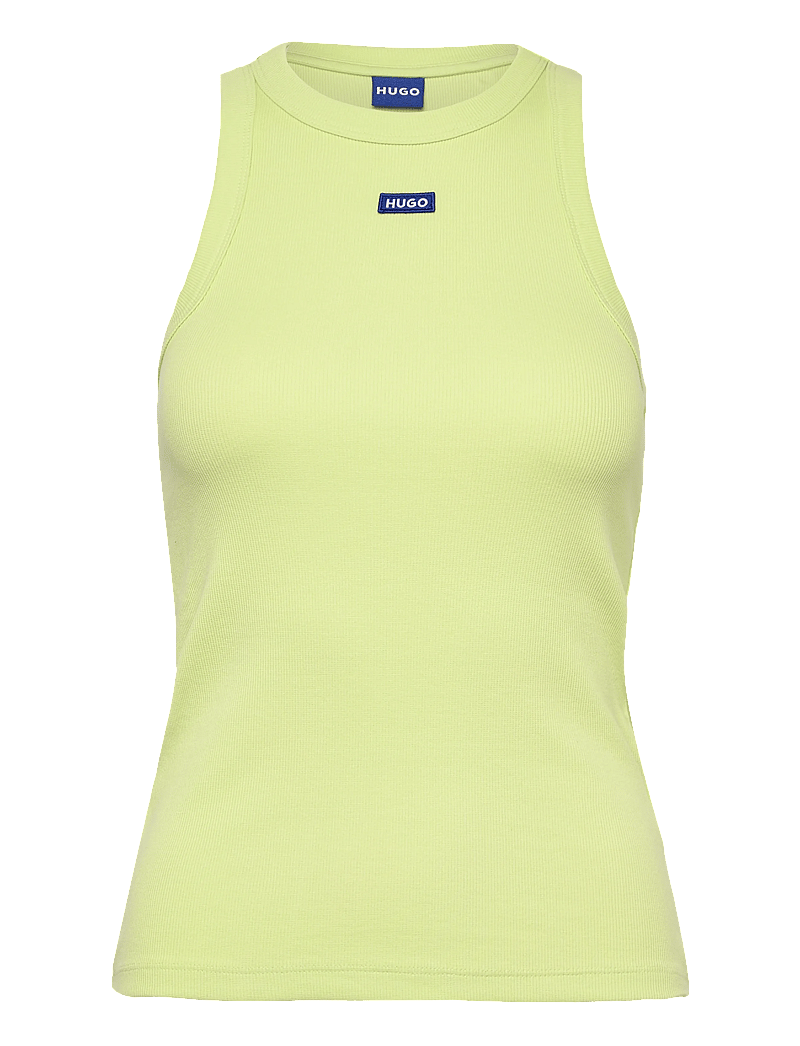 HUGO BLUE - Easy Tank_B - linnen - bright green - 0