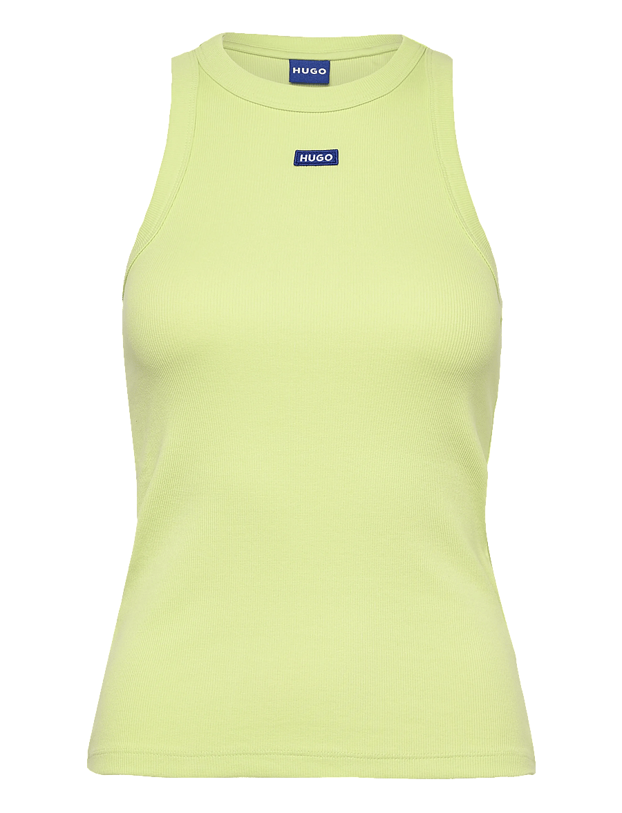 HUGO BLUE - Easy Tank_B - sleeveless tops - bright green - 1