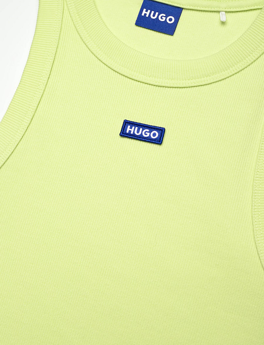HUGO BLUE - Easy Tank_B - sleeveless tops - bright green - 5