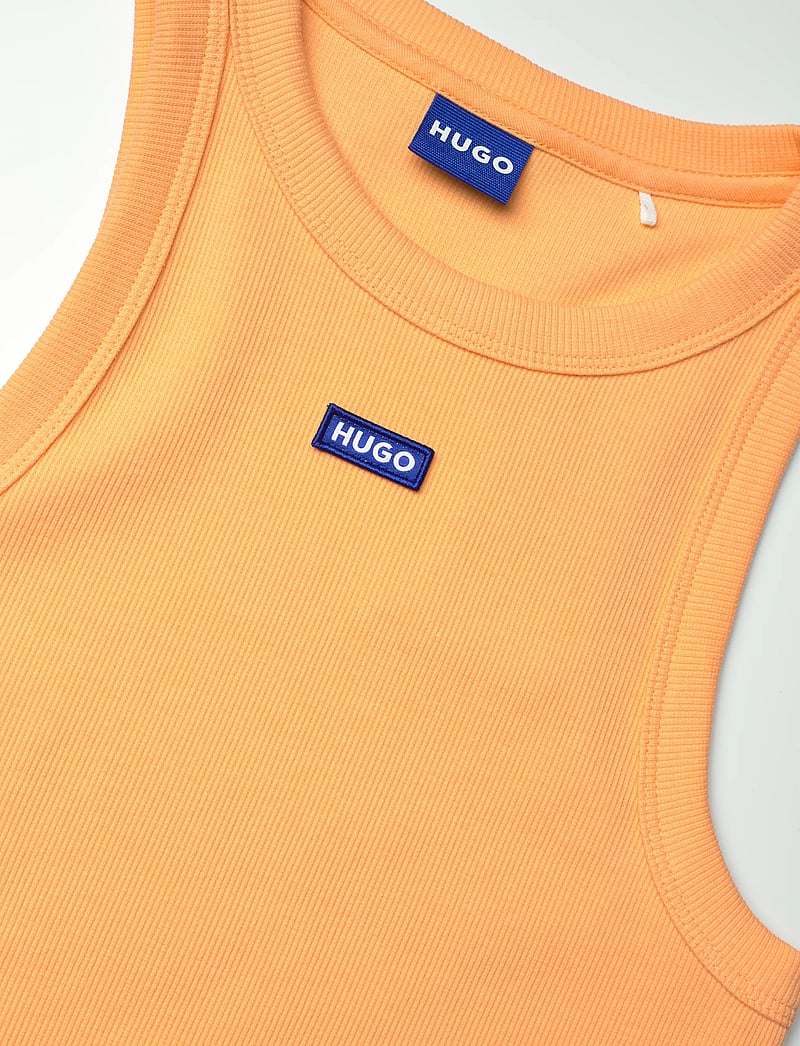 HUGO BLUE - Easy Tank_B - sleeveless tops - light/pastel orange - 2