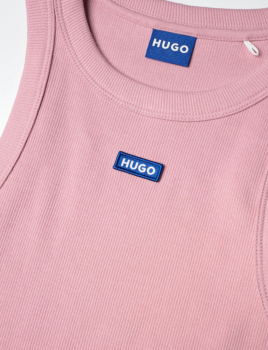 HUGO BLUE - Easy Tank_B - sleeveless tops - light/pastel pink - 2