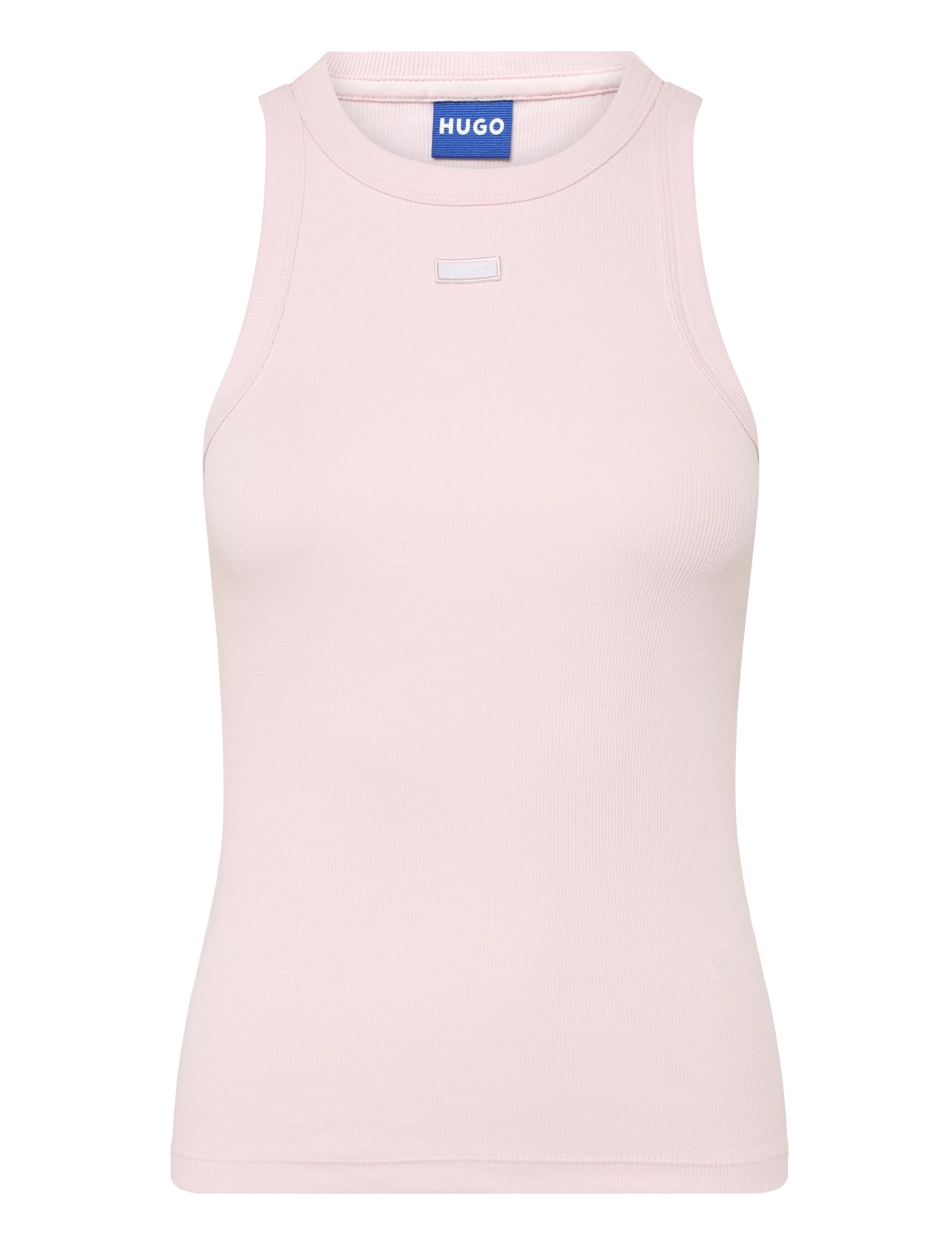 HUGO Blau Easy Tank_B Pink - XL - Damen