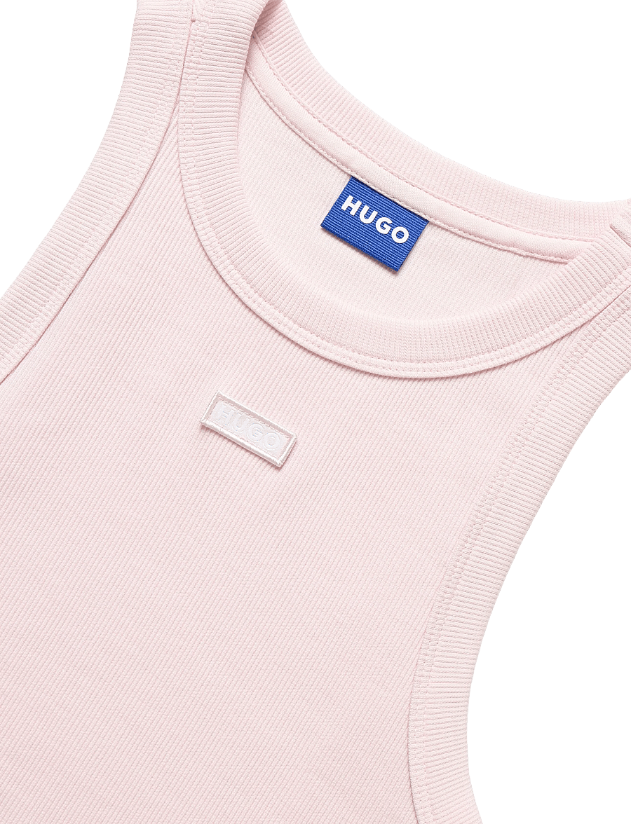 HUGO BLUE - Easy Tank_B - tanktops - light/pastel pink - 2