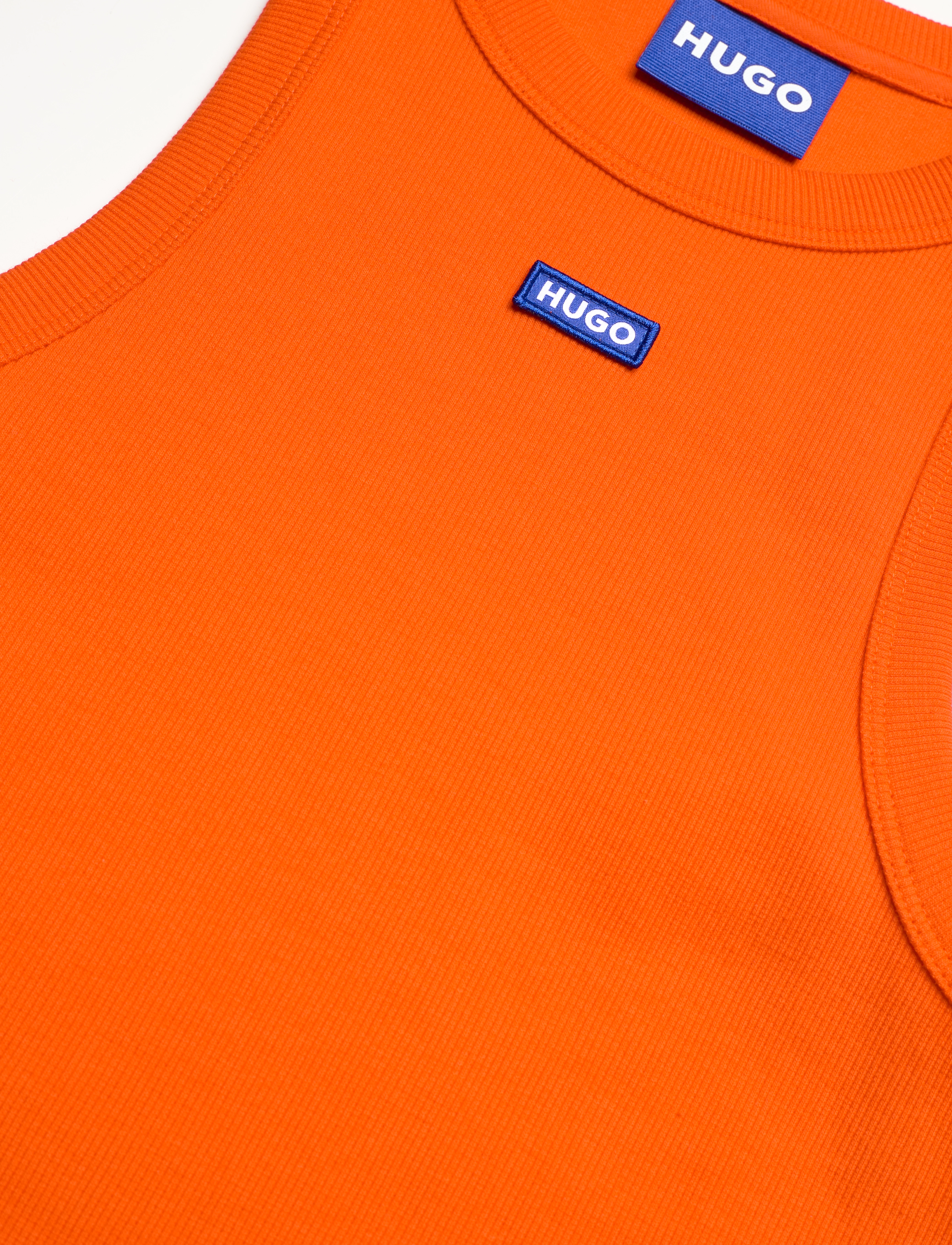 HUGO BLUE - Easy Tank_B - laveste priser - medium orange - 2