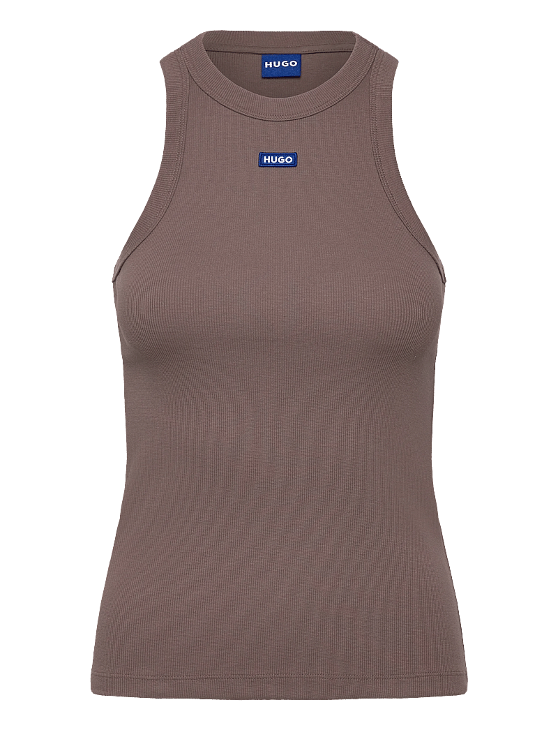 HUGO BLUE - Easy Tank_B - sleeveless tops - rust/copper - 0