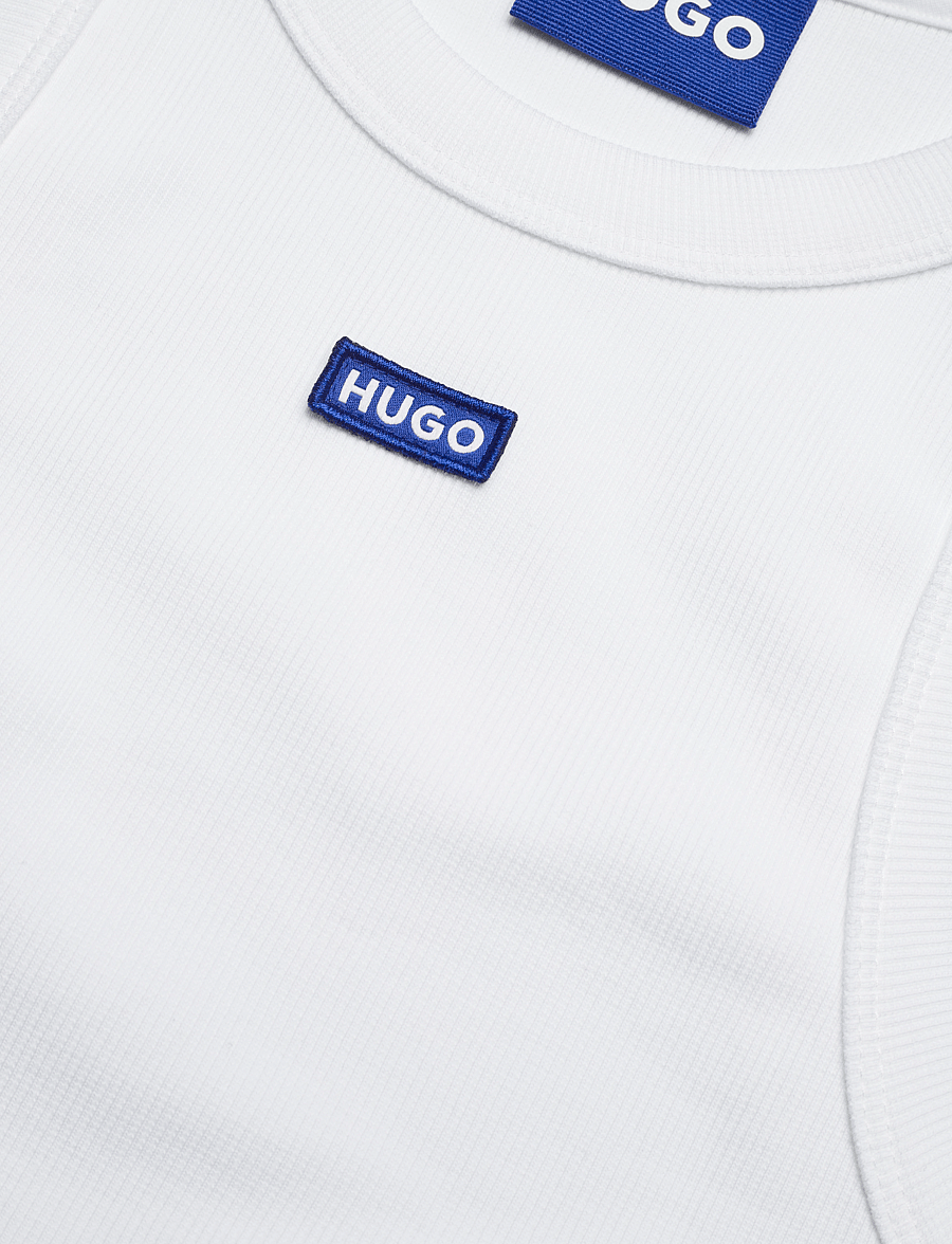 HUGO BLUE - Easy Tank_B - Ärmellose tops - white - 2
