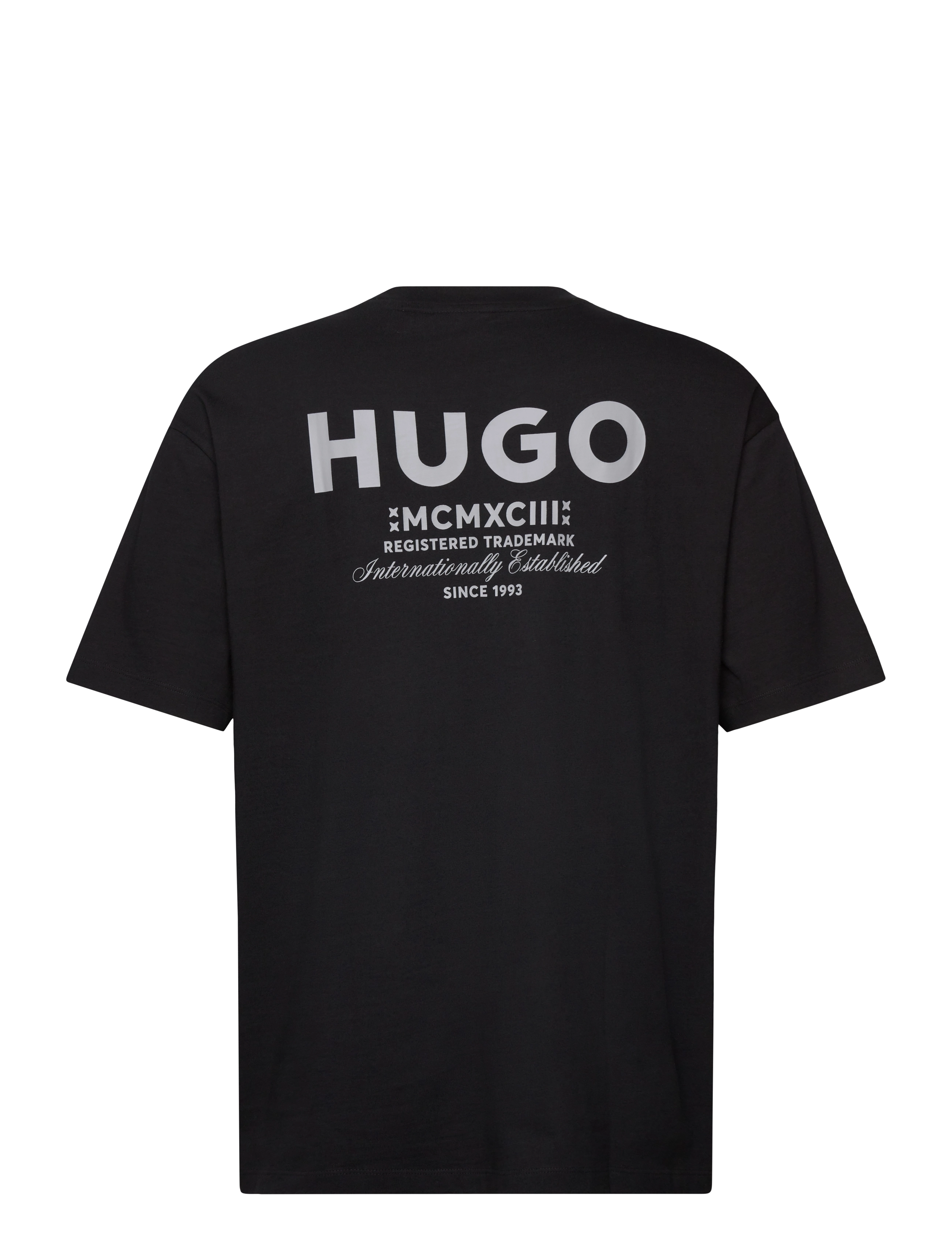 HUGO BLUE - Nalono - krótki rękaw - black - 1