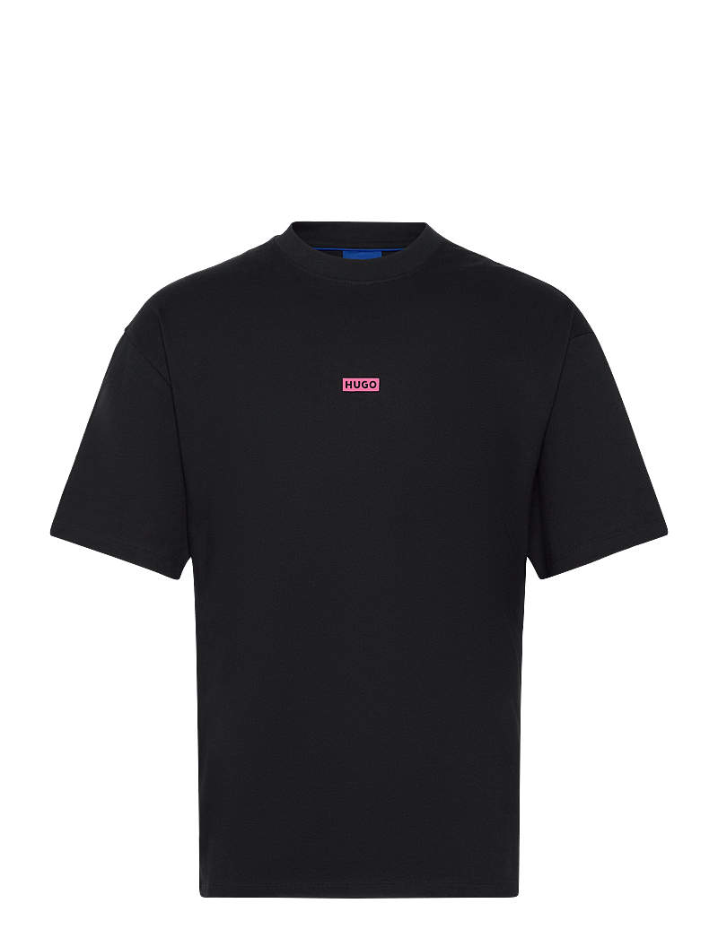 HUGO BLUE - Nalono - kortærmede t-shirts - black - 0