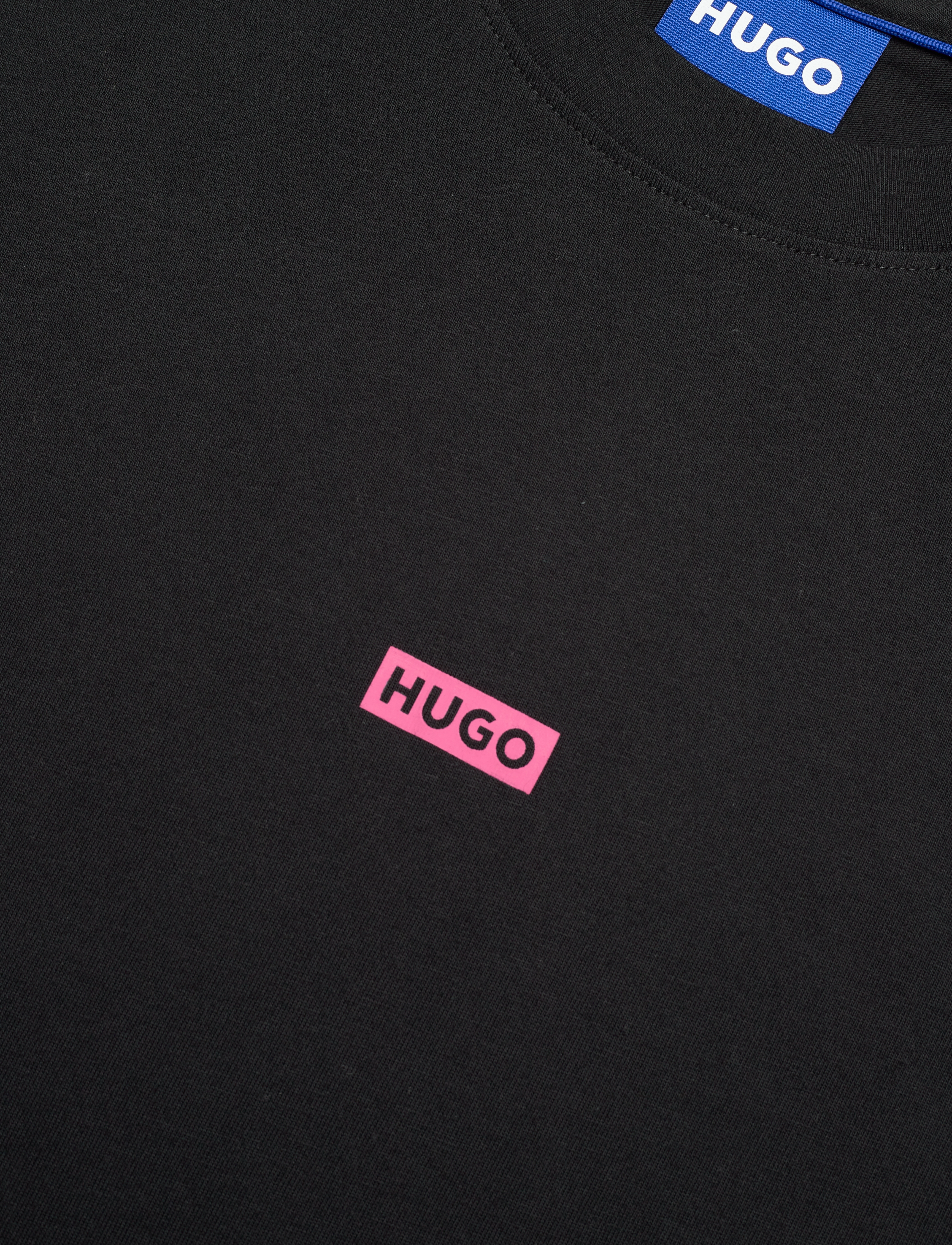 HUGO BLUE - Nalono - kortærmede t-shirts - black - 2