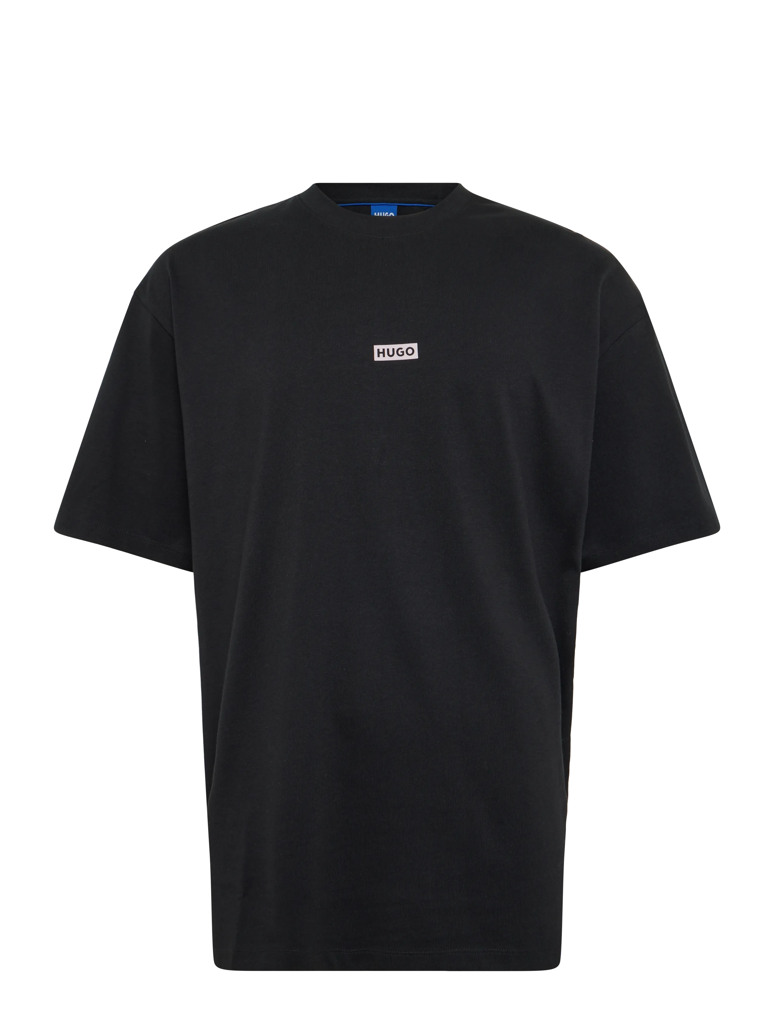 HUGO BLUE Nalono - T-Shirts - BLACK / black