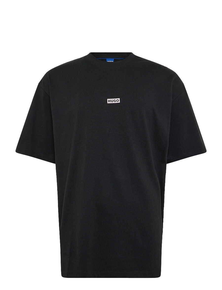 HUGO BLUE - Nalono - kurzärmelige t-shirts - black - 1