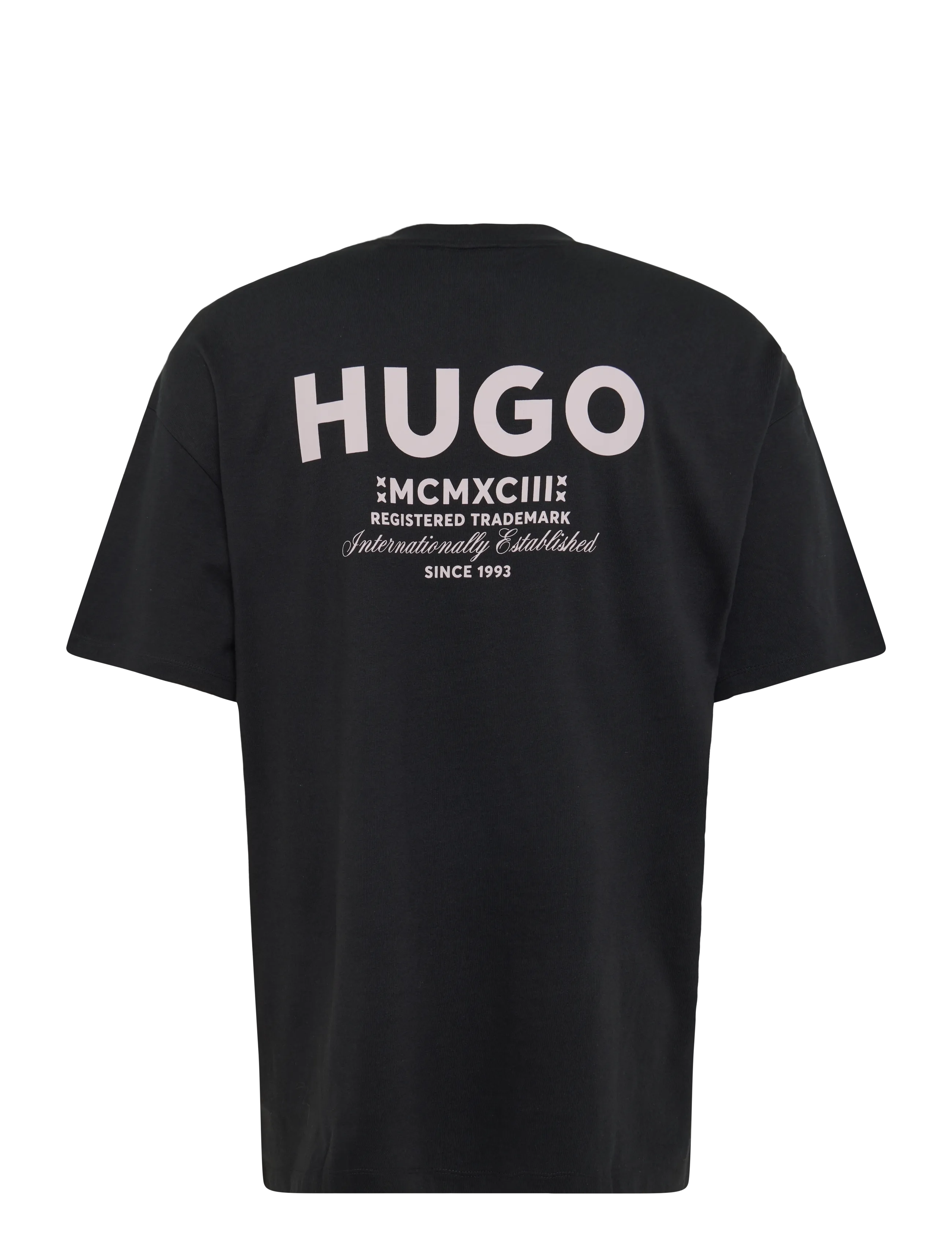 HUGO BLUE - Nalono - lühikeste varrukatega t-särgid - black - 1
