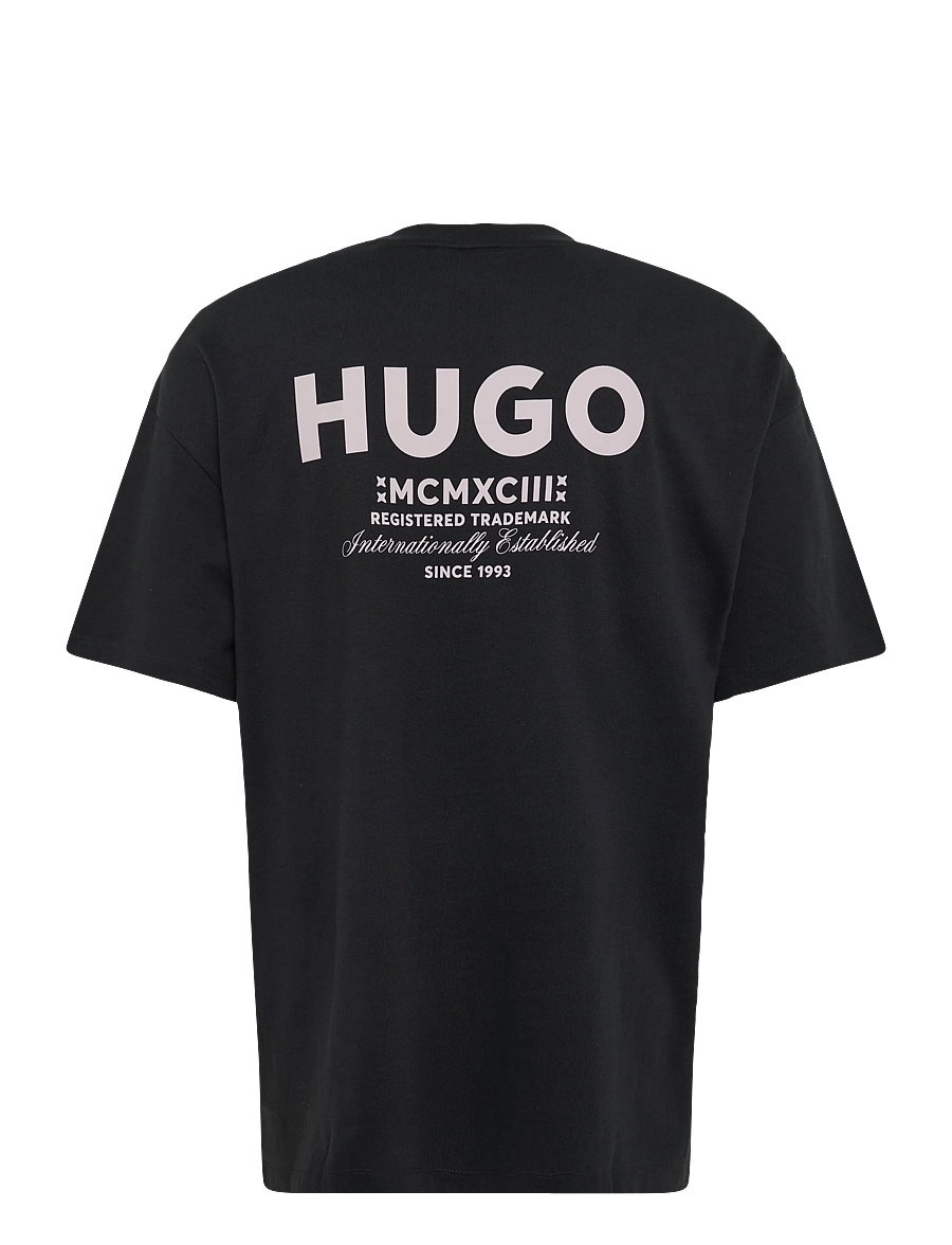 HUGO BLUE - Nalono - kurzärmelige t-shirts - black - 2