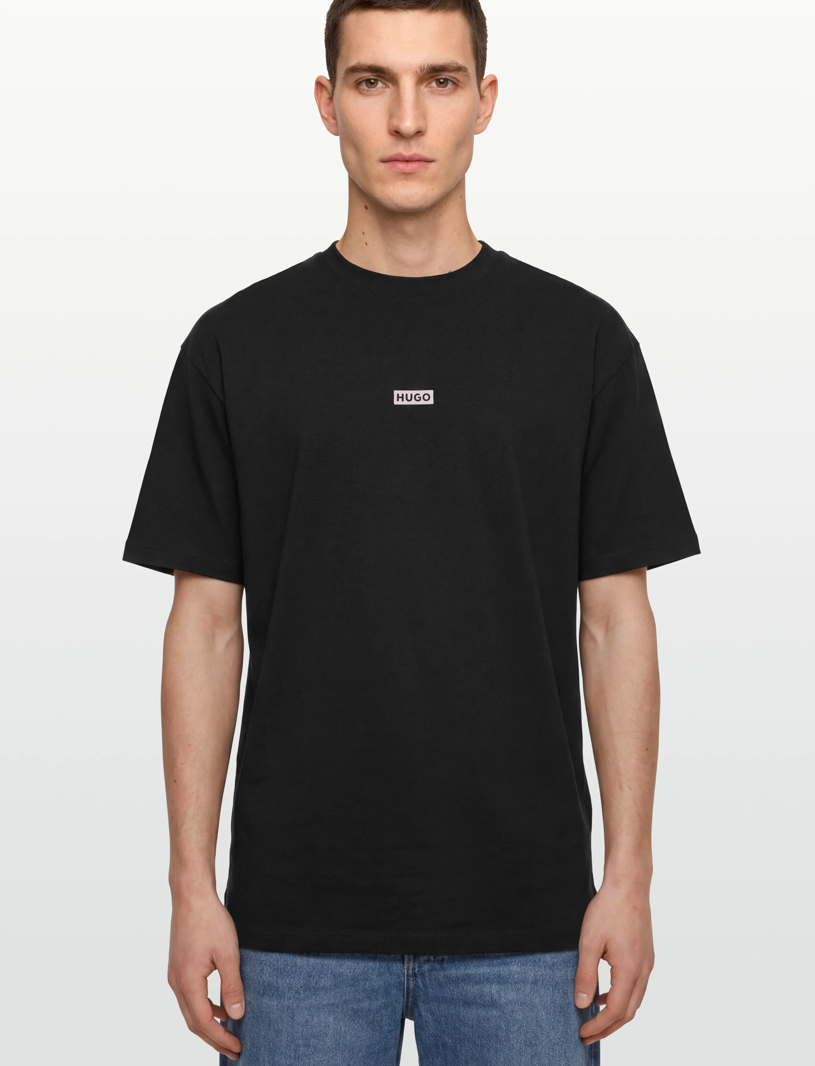 HUGO BLUE - Nalono - kurzärmelige - black - 3
