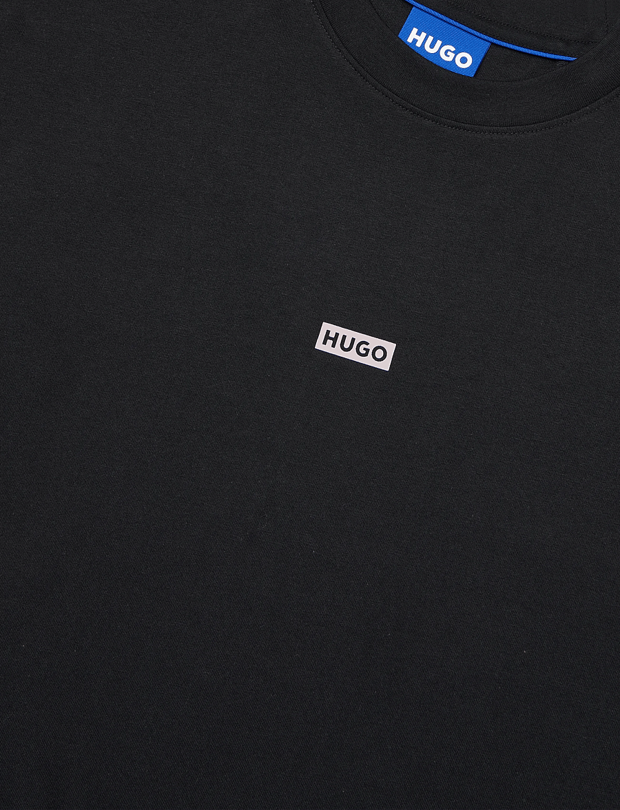 HUGO BLUE - Nalono - kurzärmelige t-shirts - black - 5