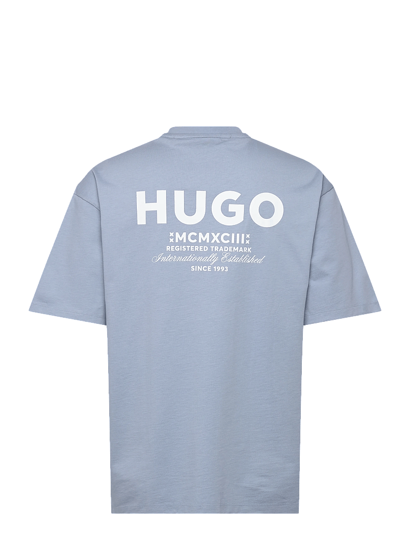 HUGO BLUE - Nalono - kortärmade t-shirts - light/pastel blue - 1