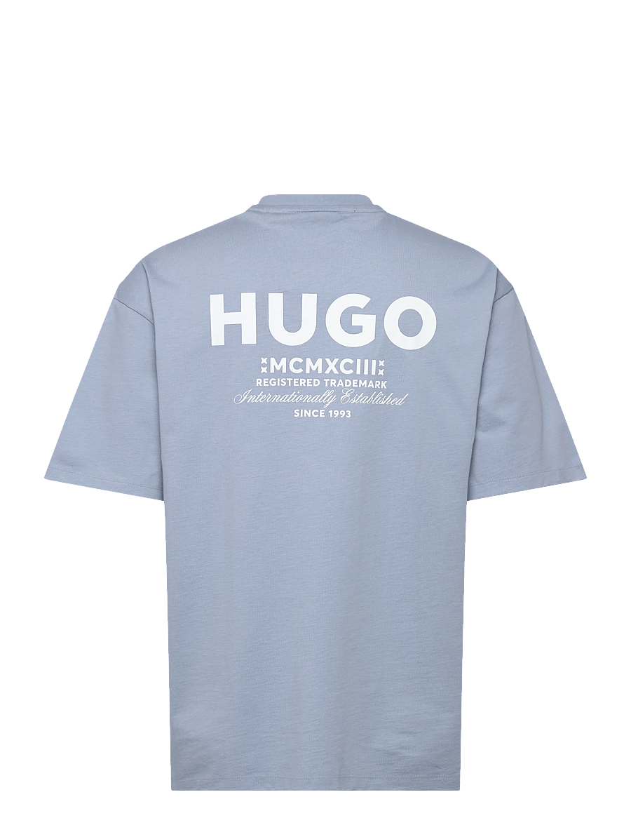 HUGO BLUE - Nalono - short-sleeved t-shirts - light/pastel blue - 1