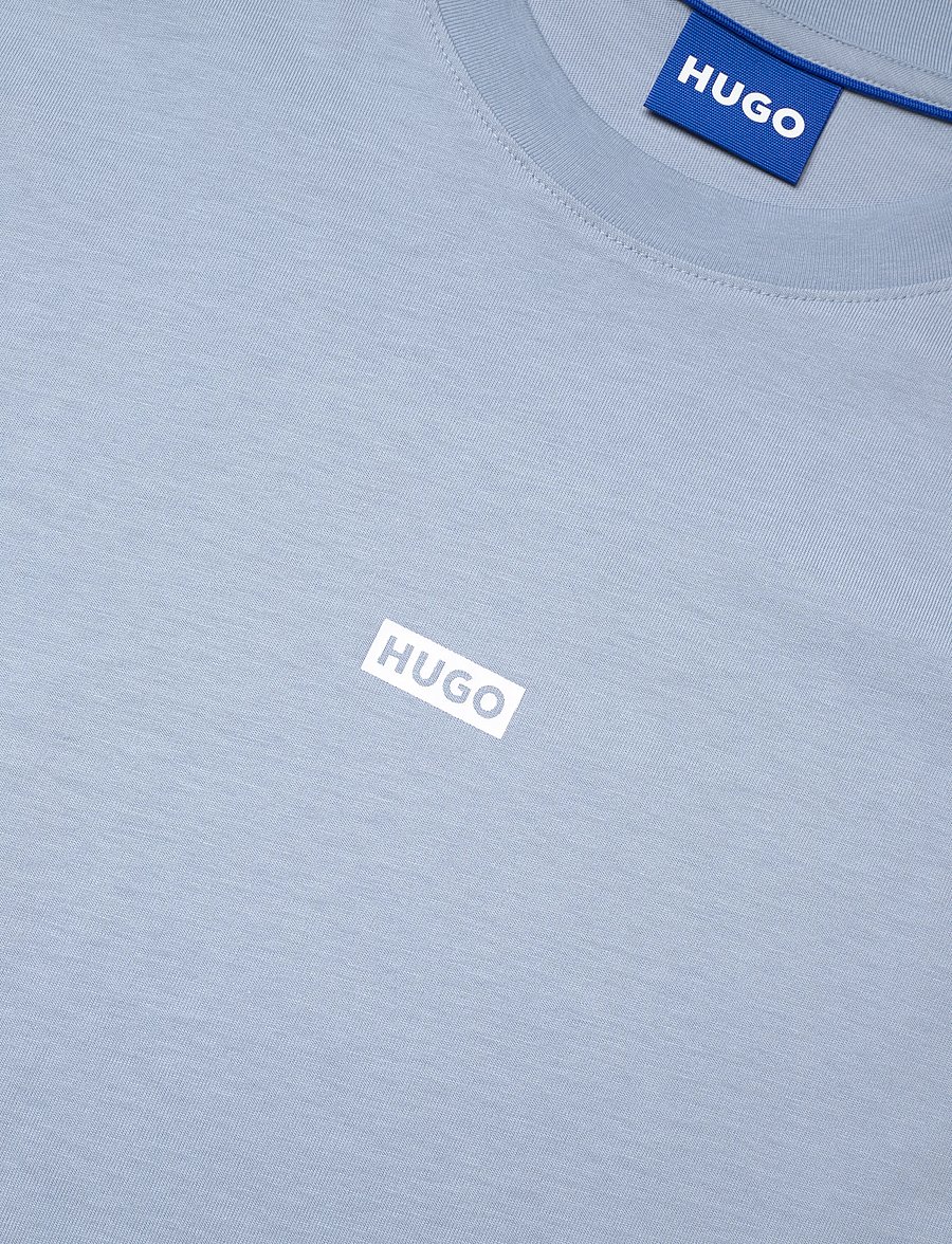 HUGO BLUE - Nalono - short-sleeved t-shirts - light/pastel blue - 2