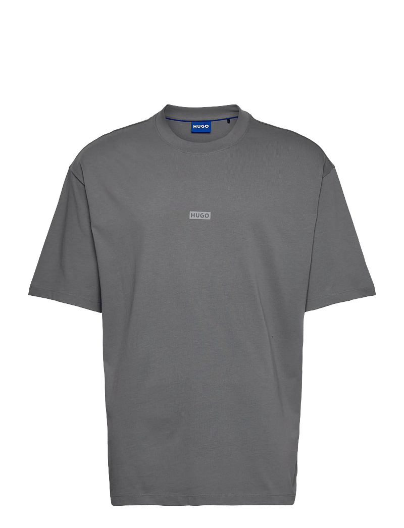 HUGO BLUE - Nalono - kortærmede t-shirts - medium grey - 0