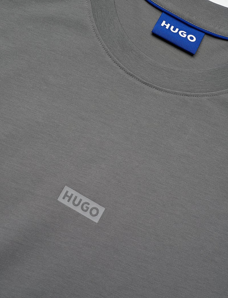 HUGO BLUE - Nalono - kortærmede t-shirts - medium grey - 2