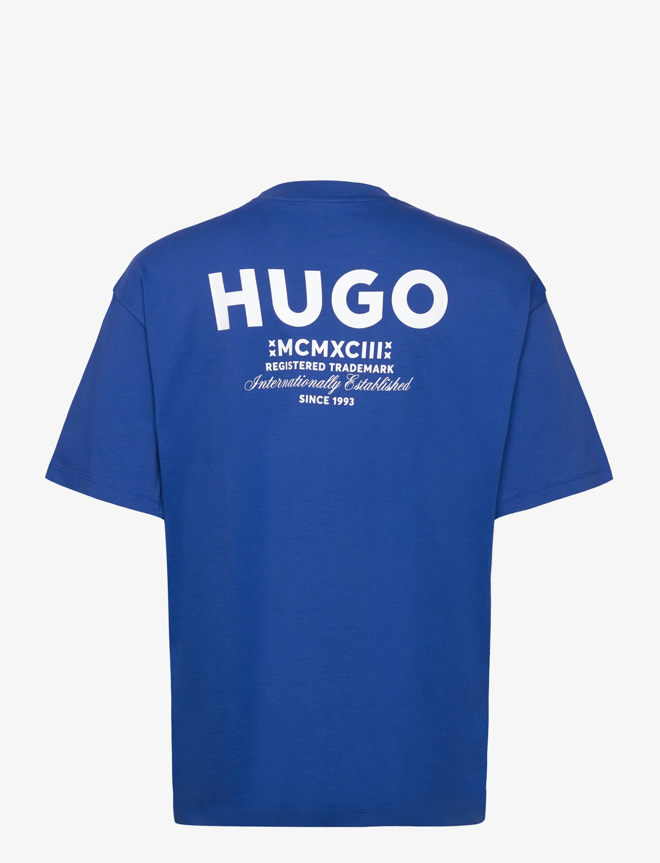 HUGO BLUE - Nalono - kortärmade t-shirts - open blue - 1