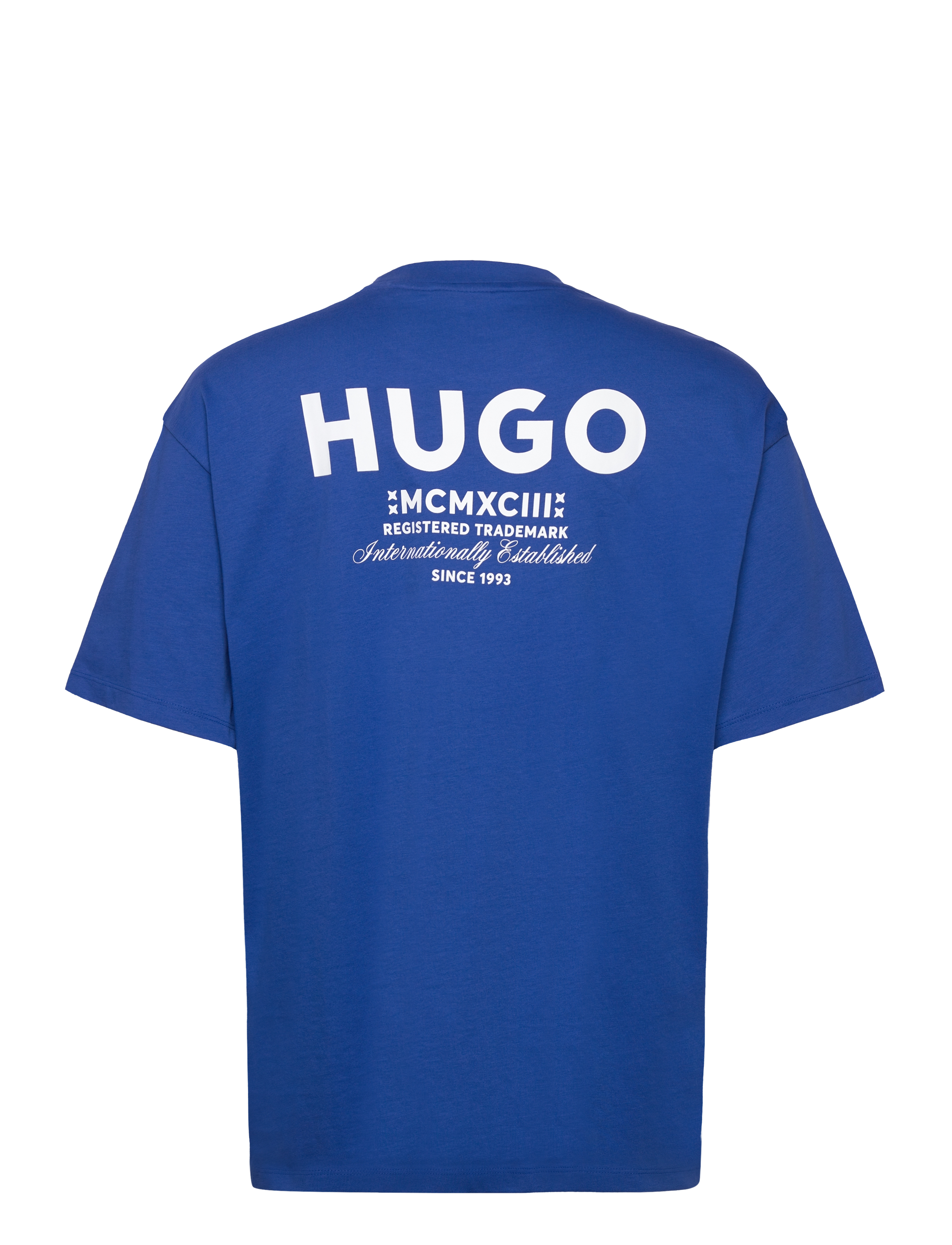 HUGO BLUE - Nalono - kortärmade t-shirts - open blue - 1