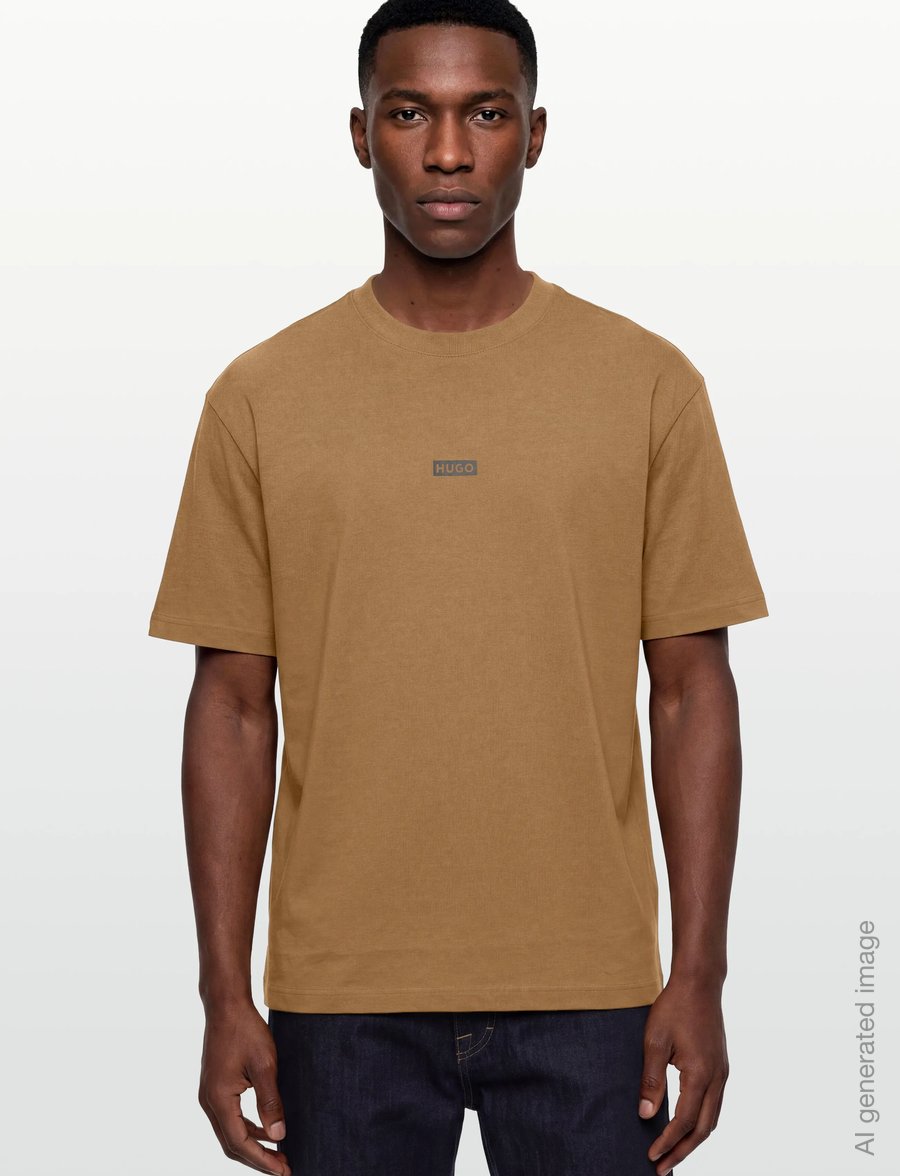 HUGO BLUE - Nalono - kortärmade t-shirts - open green - 3