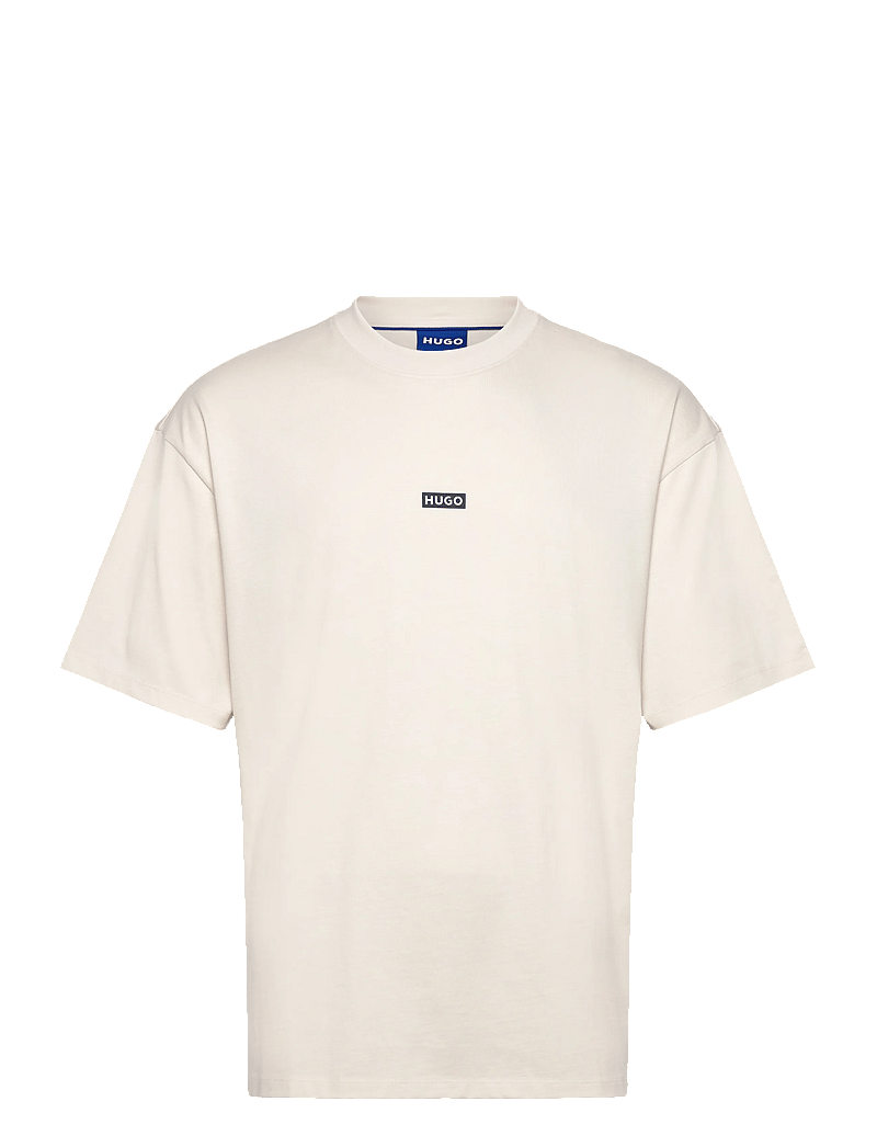 HUGO BLUE - Nalono - kortärmade t-shirts - open white - 0