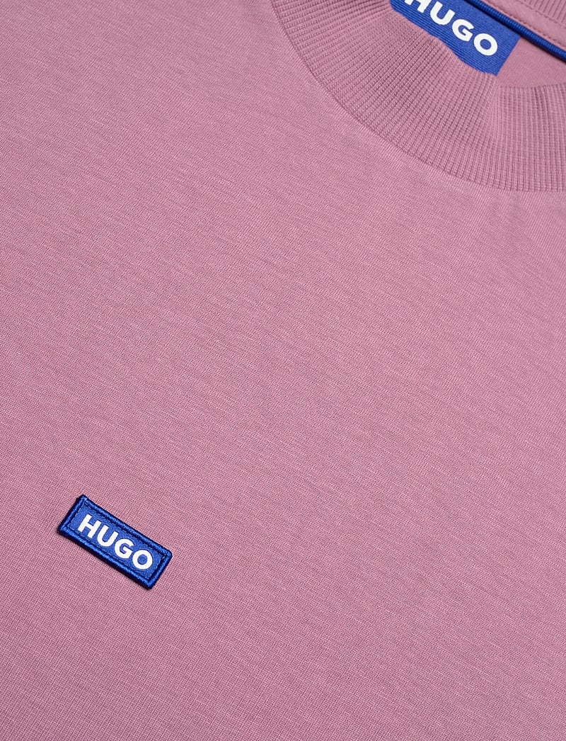 HUGO BLUE - Nieros - kortärmade t-shirts - dark pink - 2