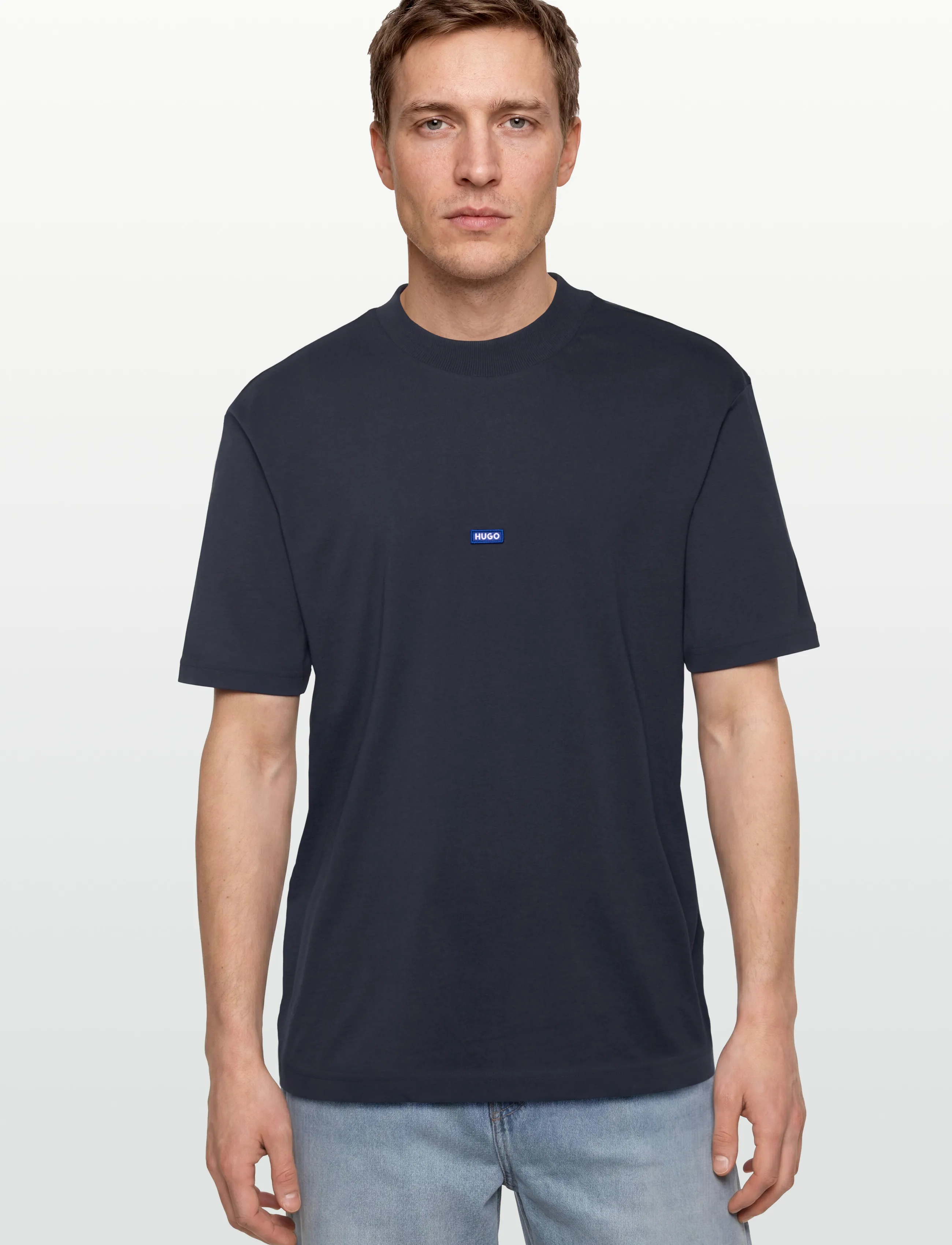 HUGO BLUE - Nieros - kortärmade t-shirts - navy - 3