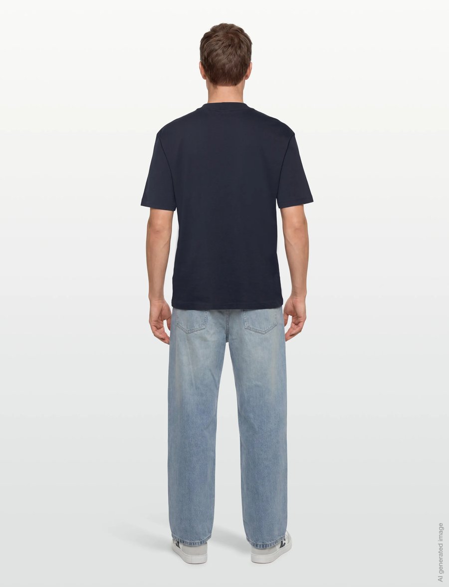 HUGO BLUE - Nieros - kurzärmelige t-shirts - navy - 4