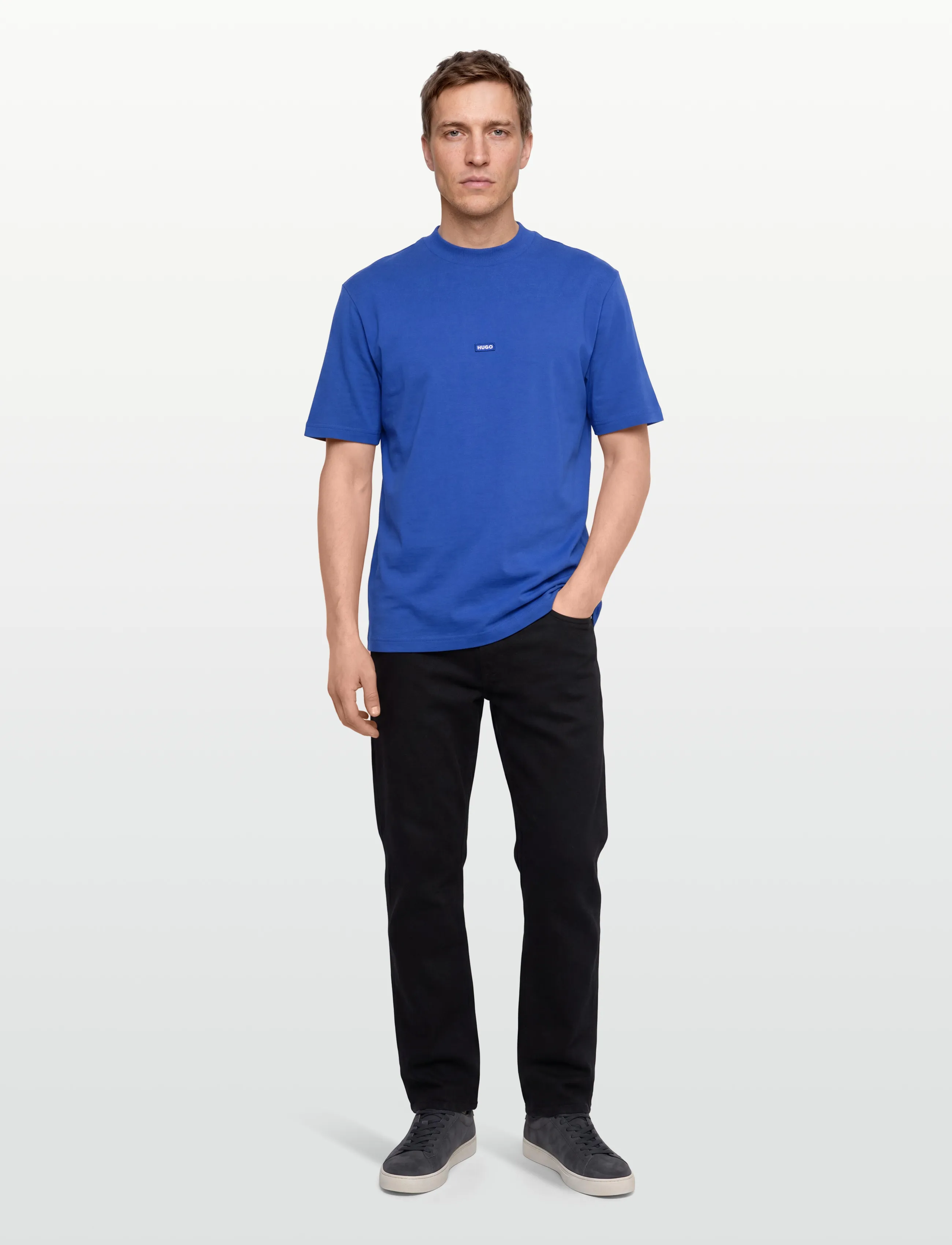 HUGO BLUE Nieros - Kleidung - OPEN BLUE / blue