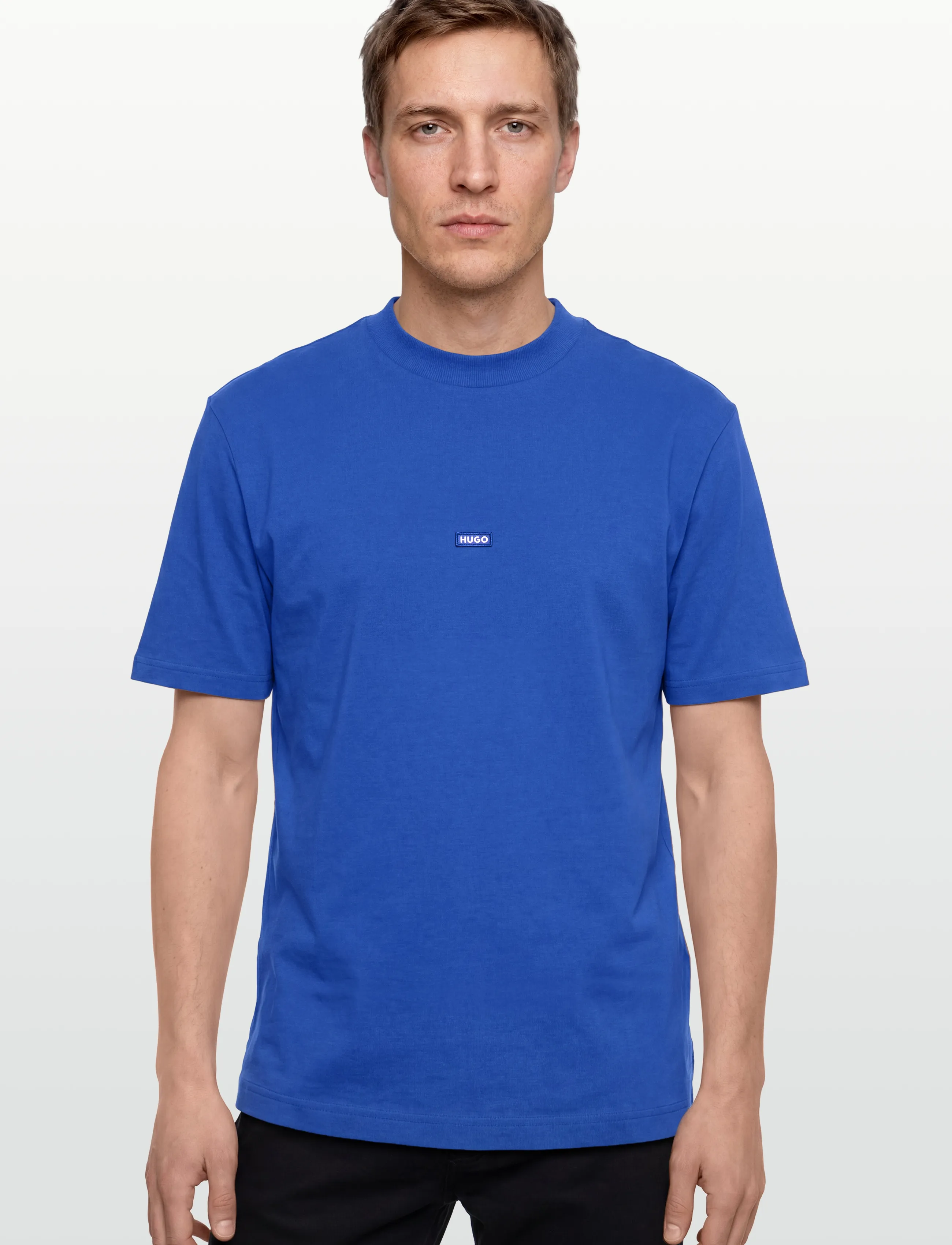 HUGO BLUE - Nieros - kurzärmelige t-shirts - open blue - 3