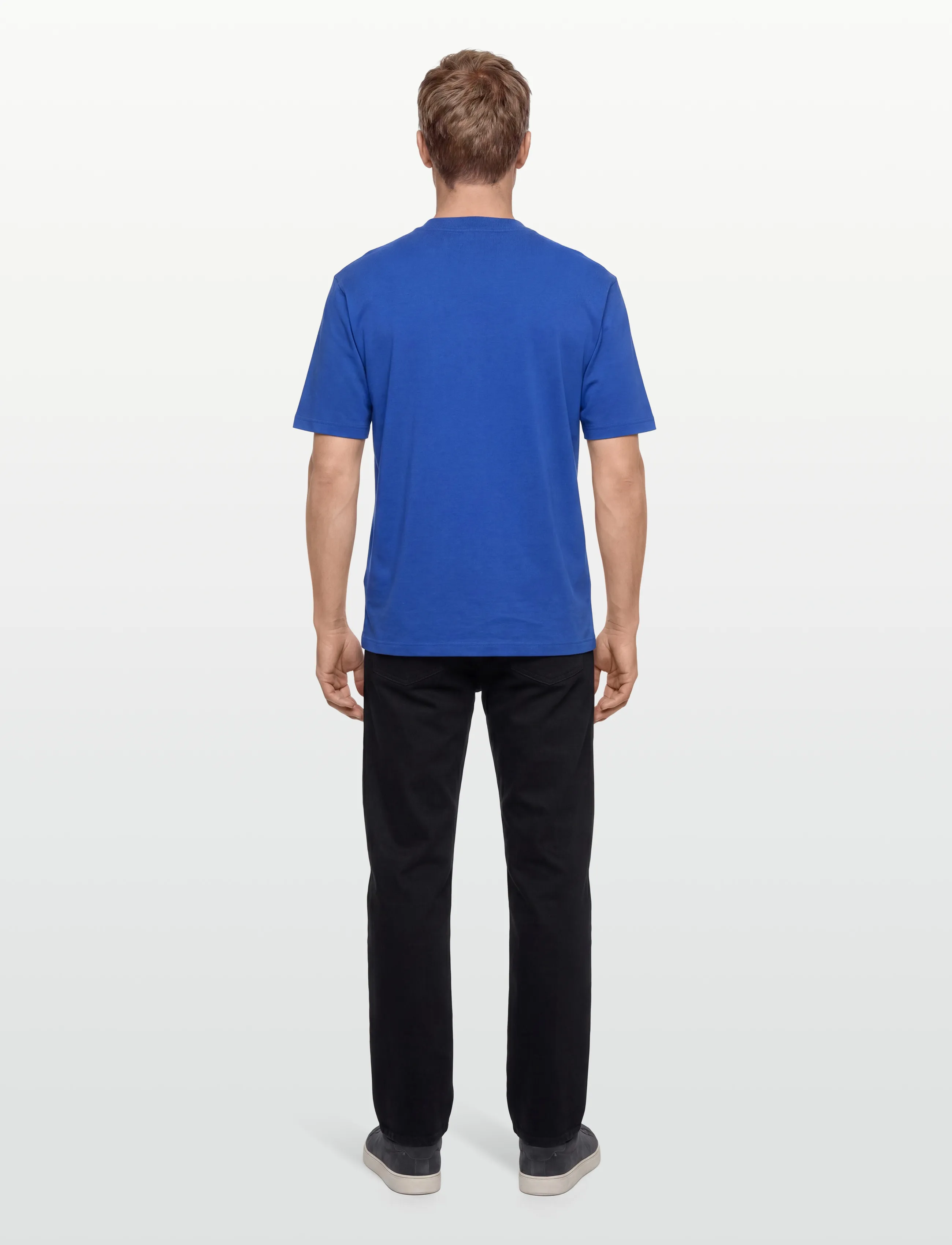 HUGO BLUE - Nieros - kurzärmelige t-shirts - open blue - 4