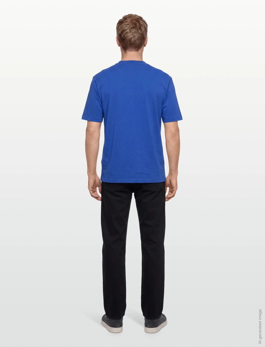 HUGO BLUE - Nieros - kurzärmelige t-shirts - open blue - 4