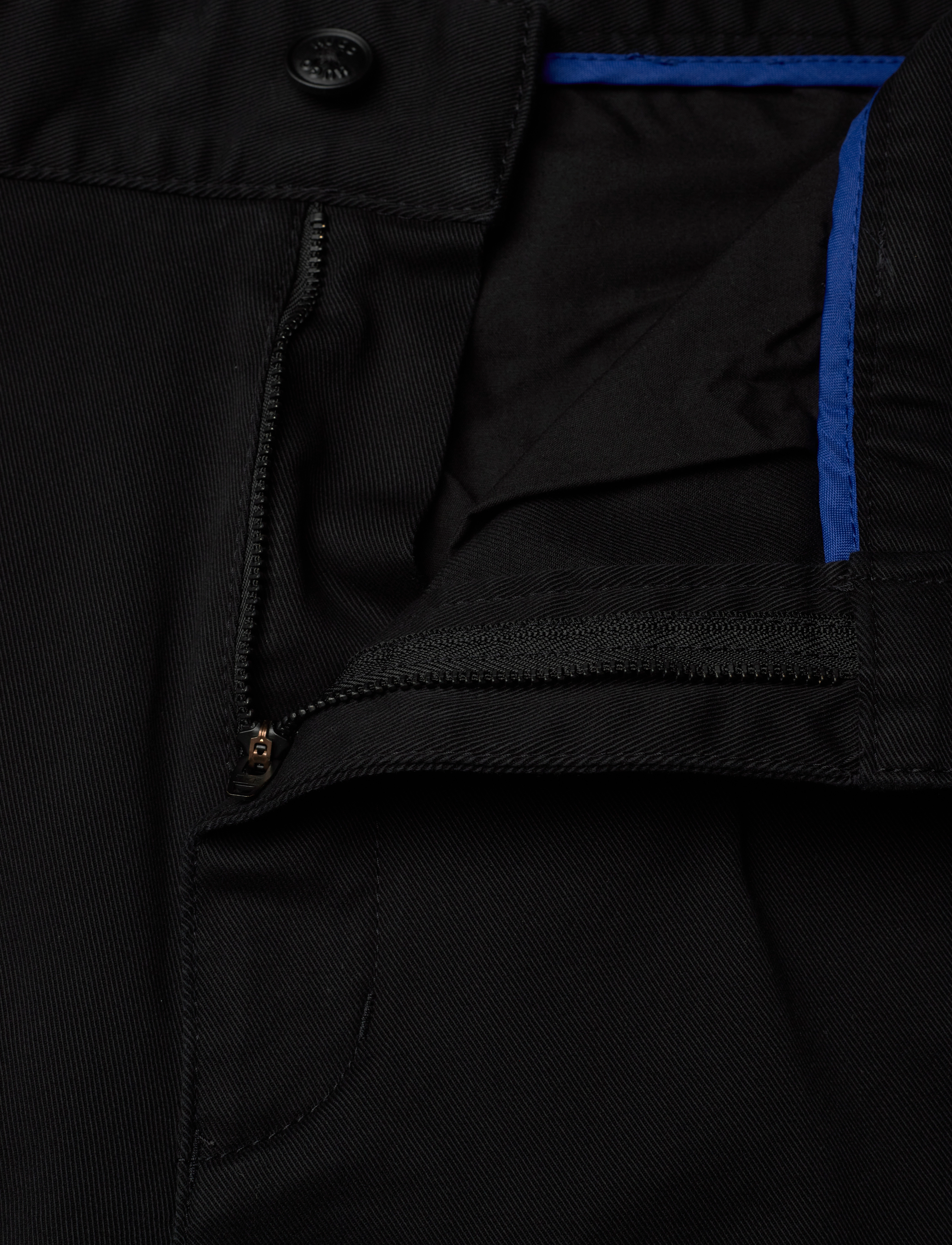HUGO BLUE - Dante242 - chino-stuttbuxur - black - 3
