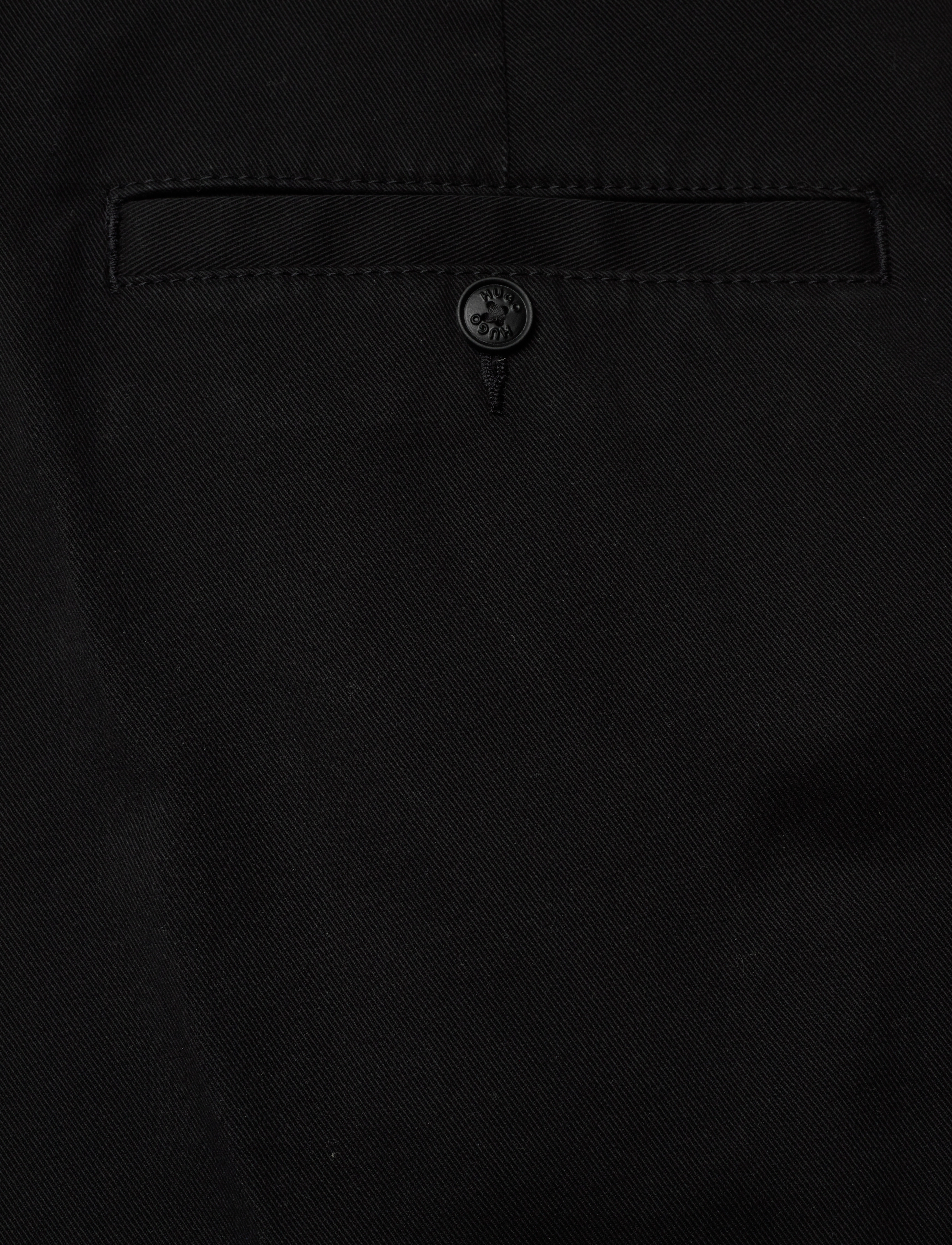 HUGO BLUE - Dante242 - chino-stuttbuxur - black - 4