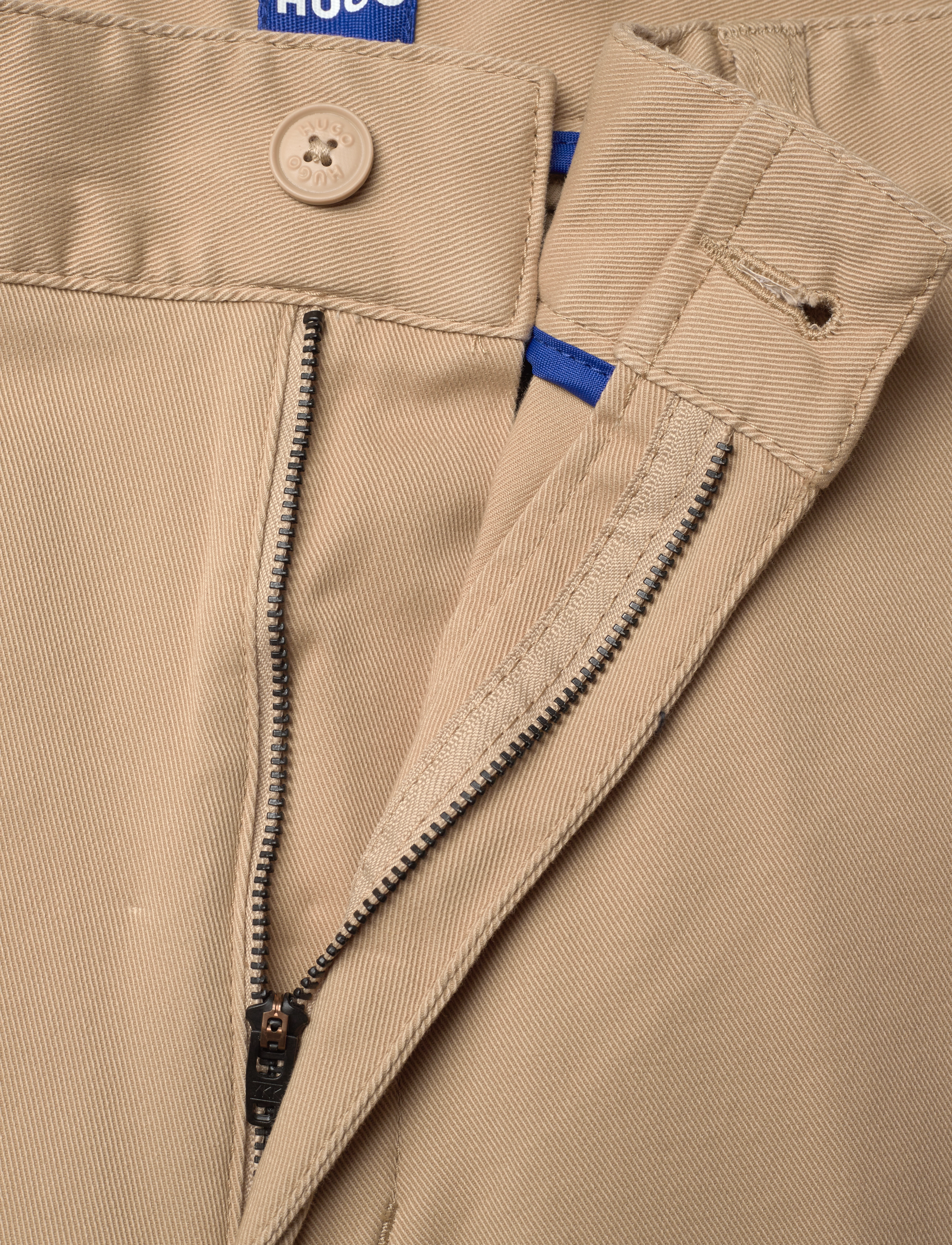 HUGO BLUE - Dante242 - spodenki chinos - medium beige - 3