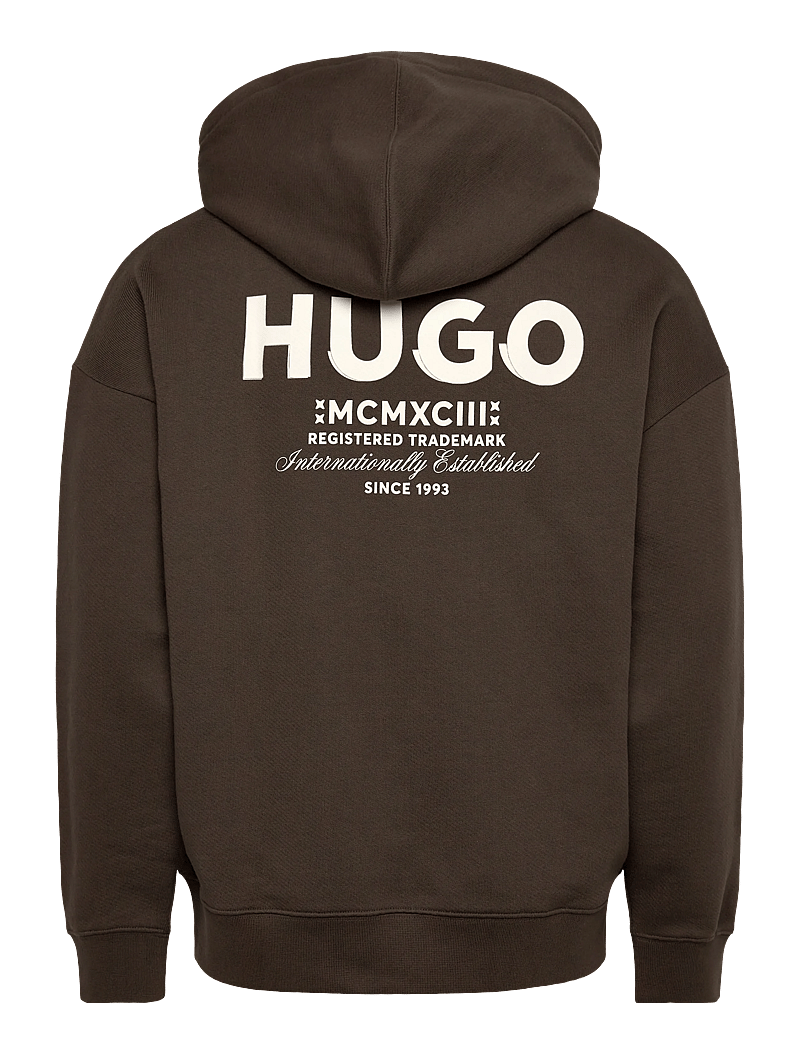 HUGO BLUE - Nazardo - hoodies - dark brown - 1