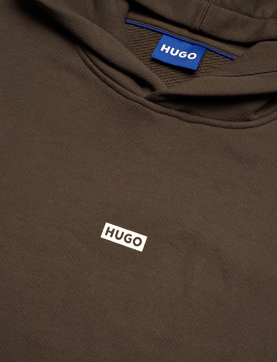 HUGO BLUE - Nazardo - hættetrøjer - dark brown - 5